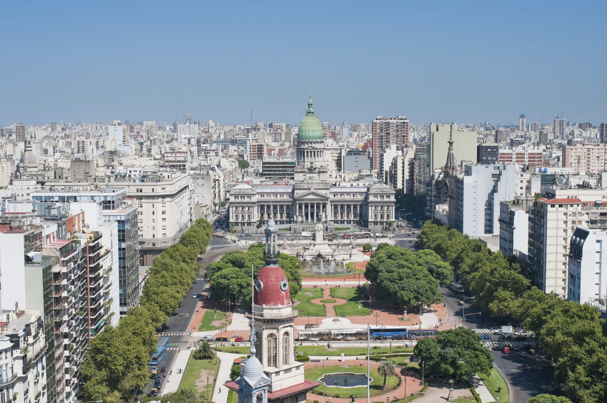 Panorama von Buenos Aires in Argentinien