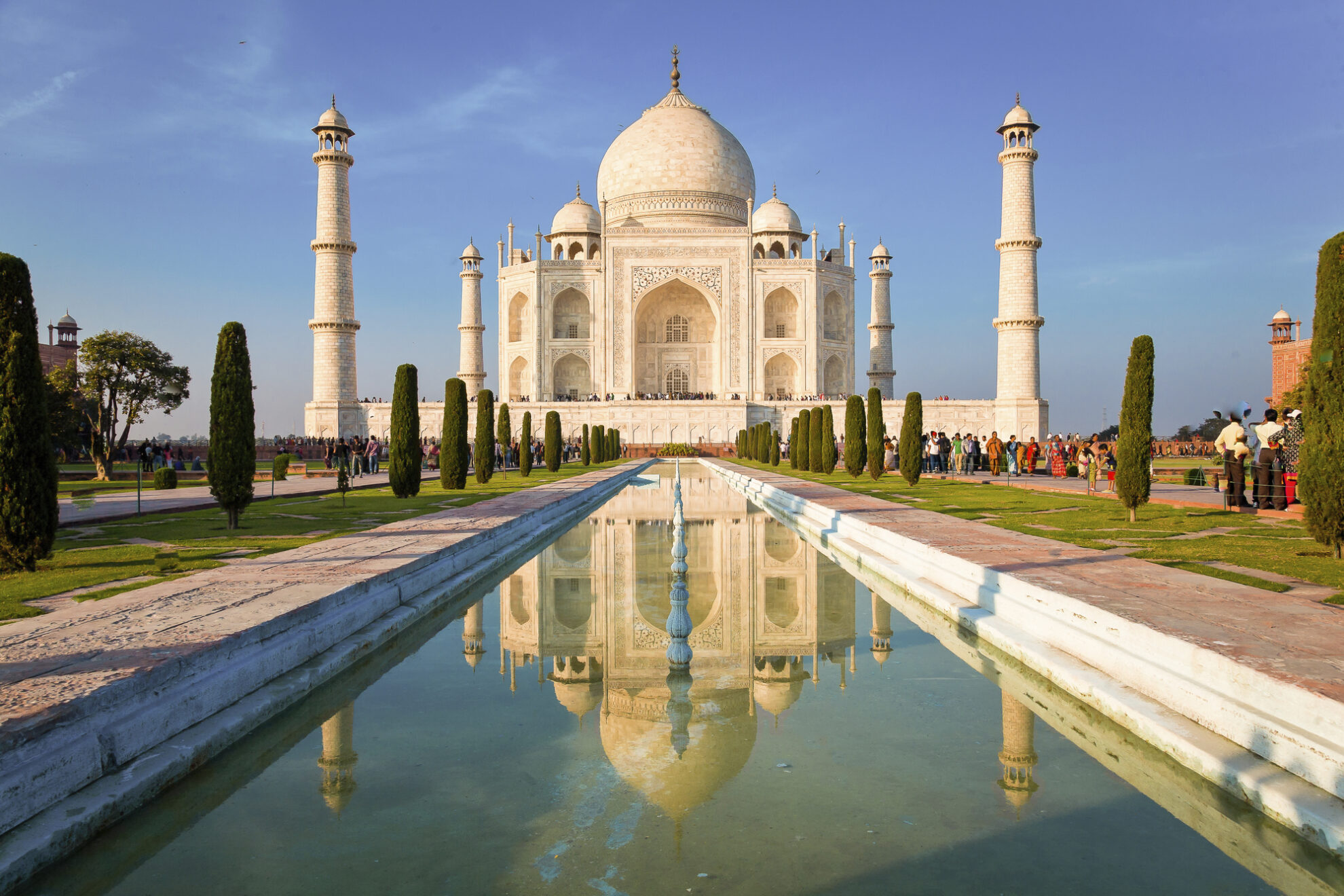 Taj Mahal in Agra, Indien