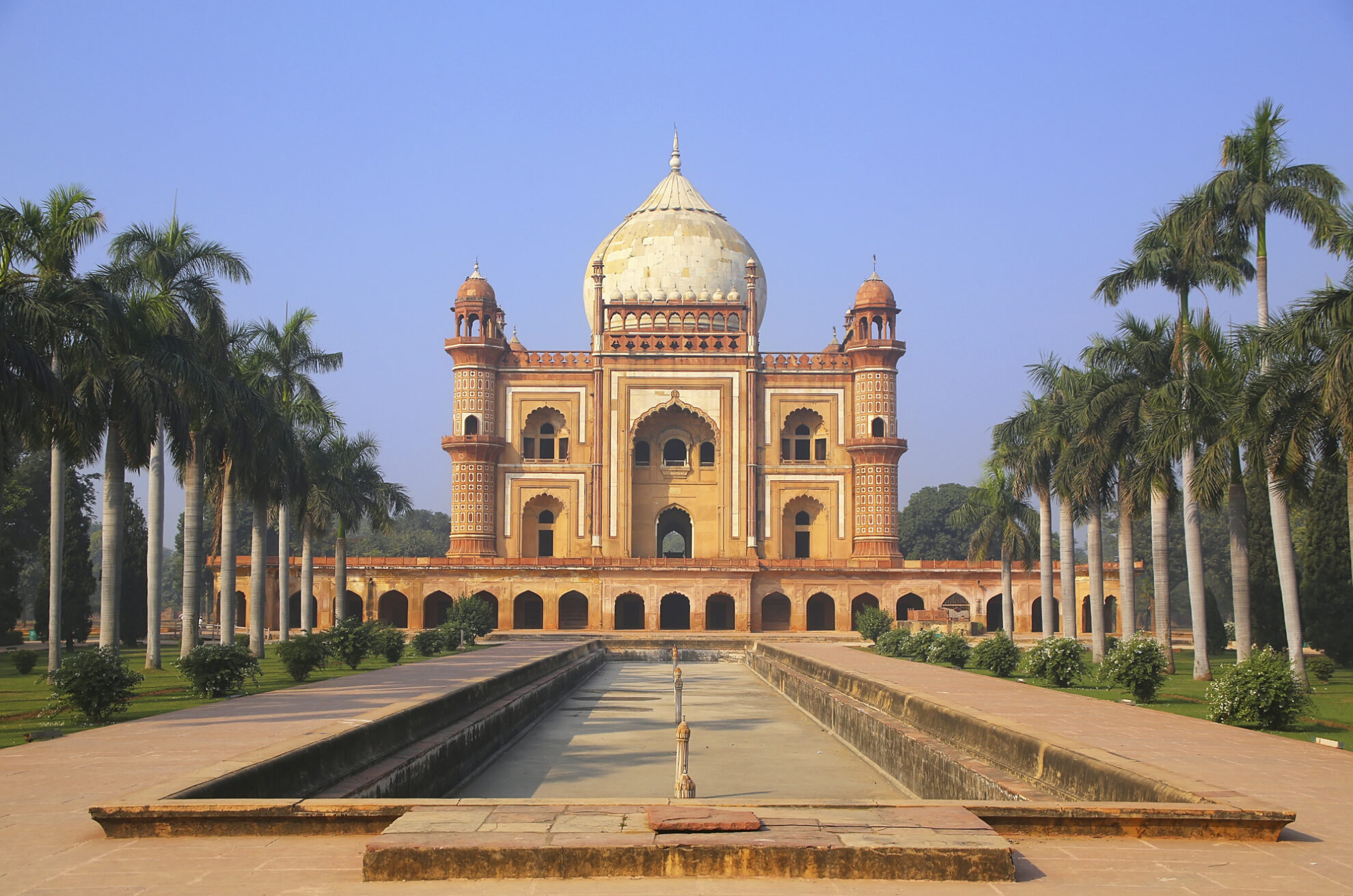 Indischer Palast in Delhi, Indien