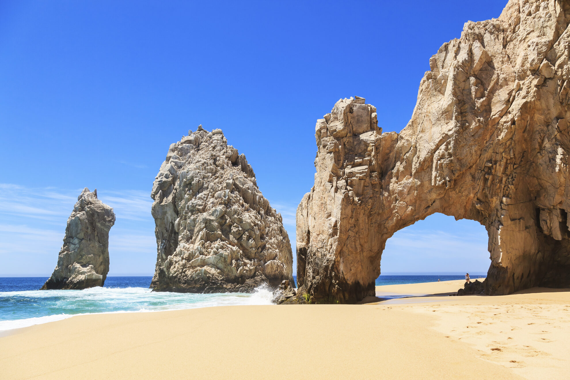 Bogenfelsen am Strand von Cabo San Lucas, Mexiko