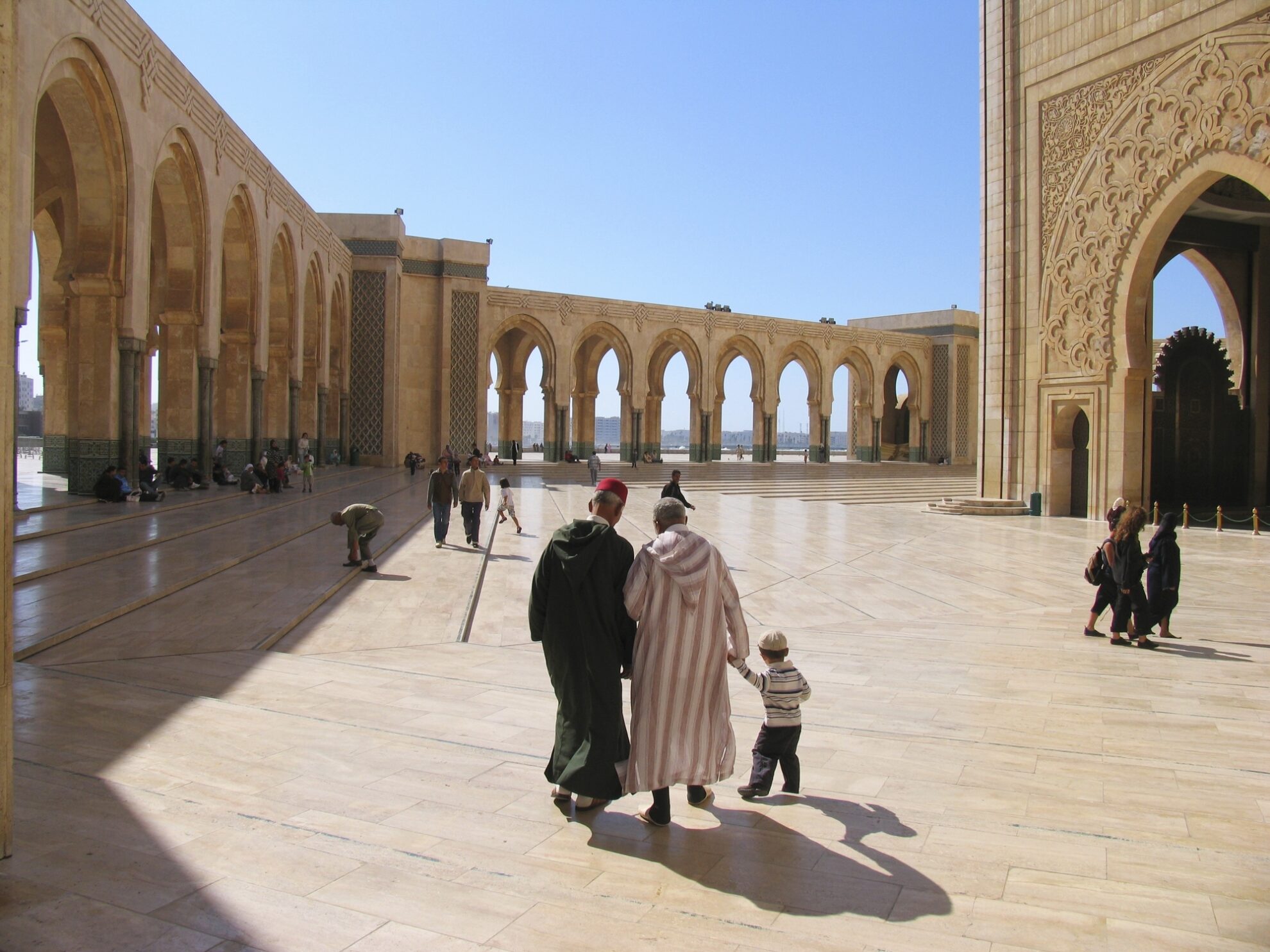 Hassan ll. Moschee in Casablanca, Marokko