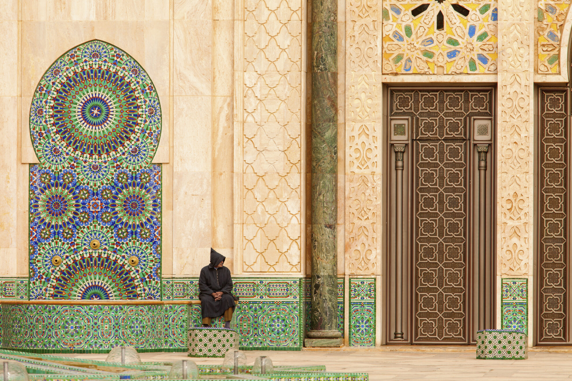 Hassan-Moschee in Casablanca, Marokko