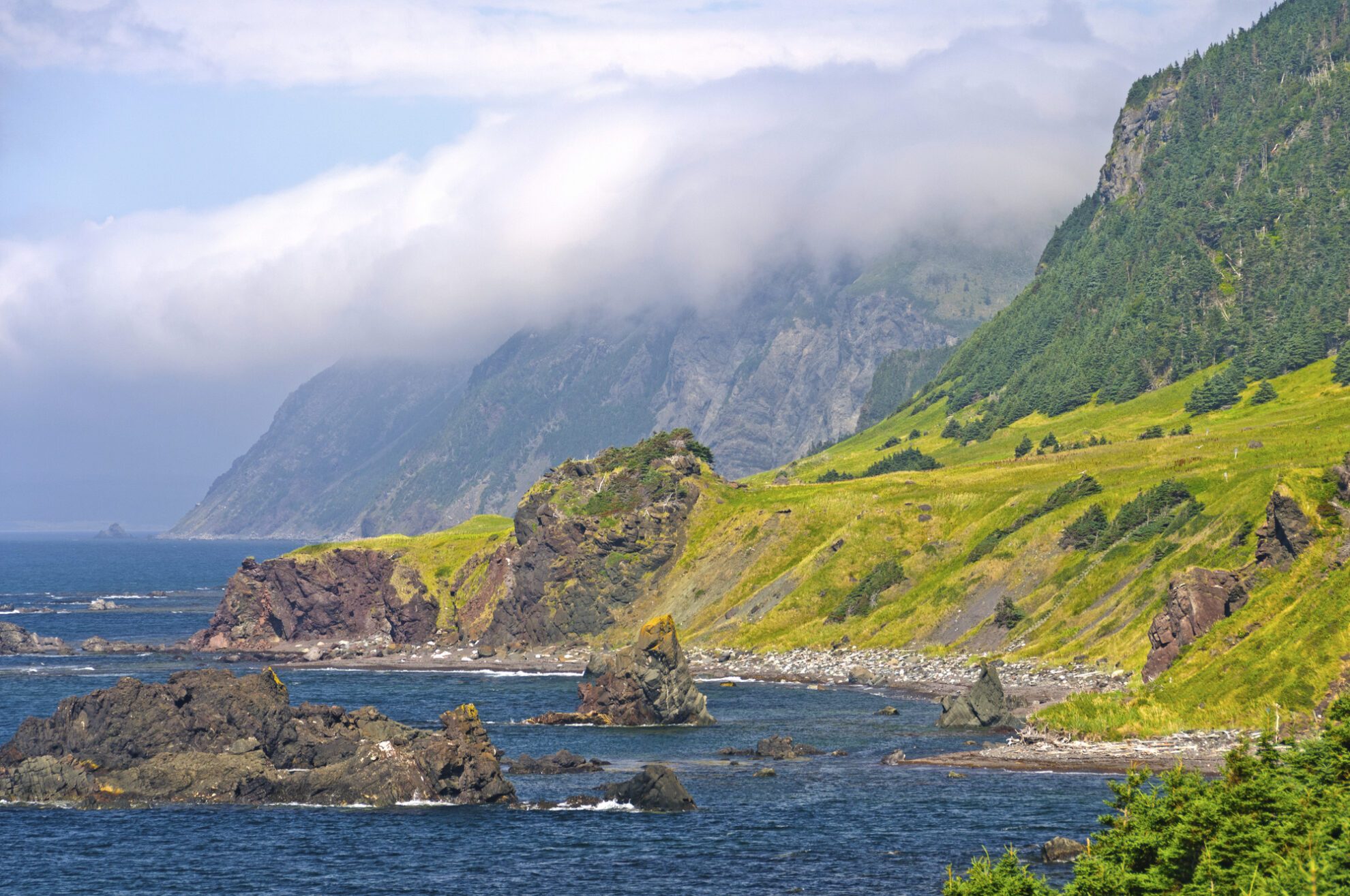 Bonne Bay Gros Morne Nationalpark in Neufundland, Kanada