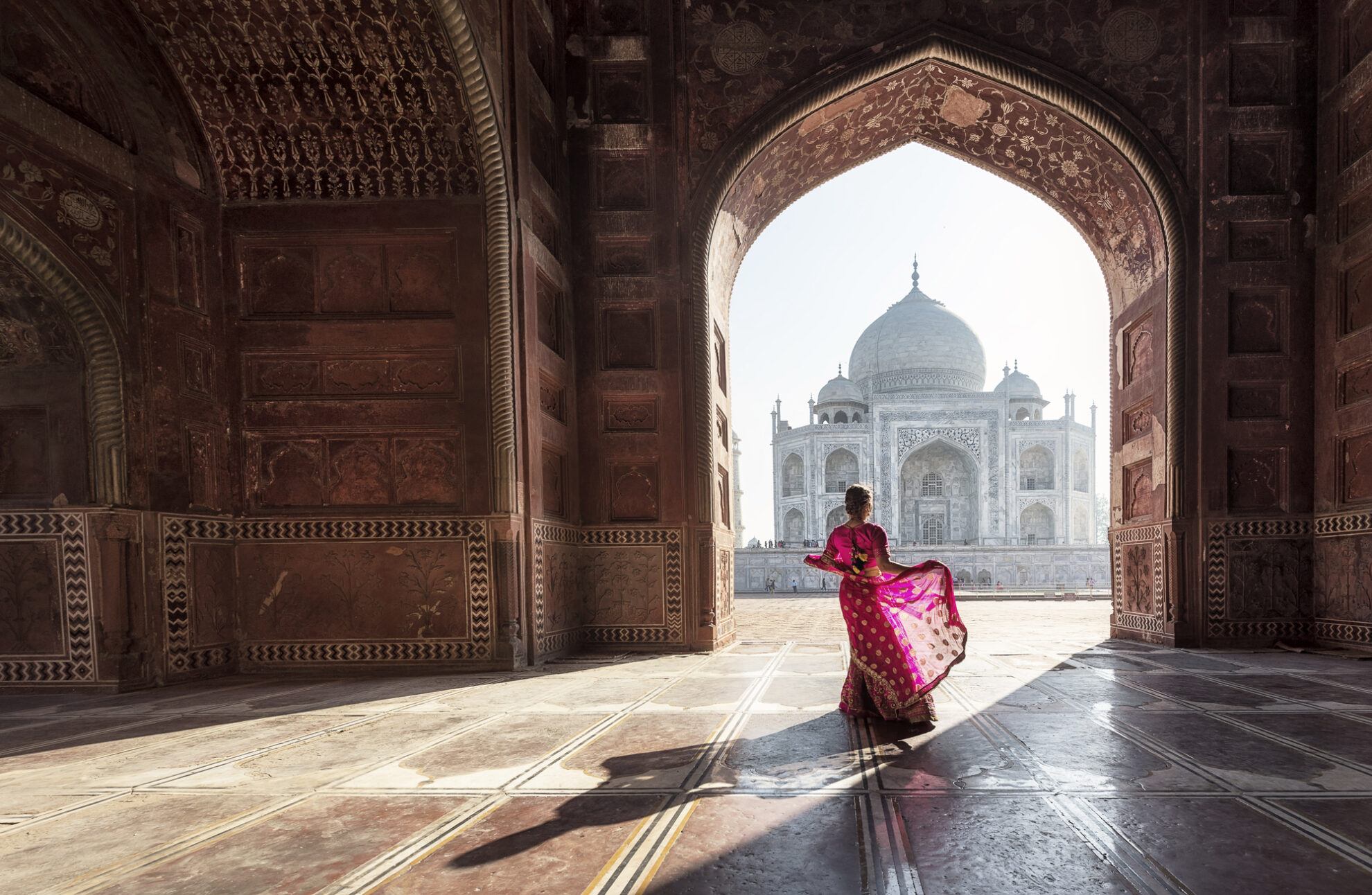Taj Mahal in Agra, Indien