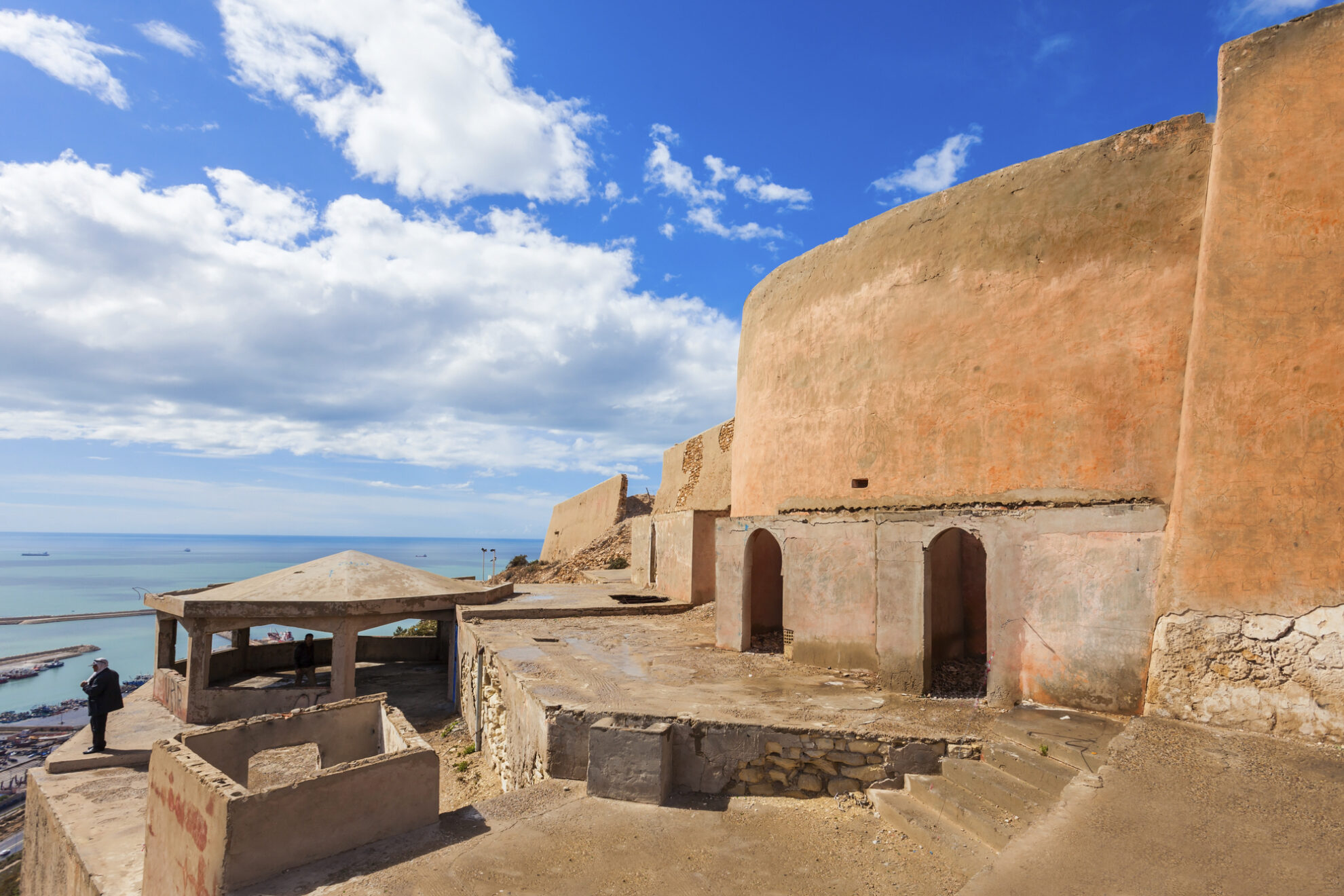 Die Kasbah von Agadir Ouffela, Marokko