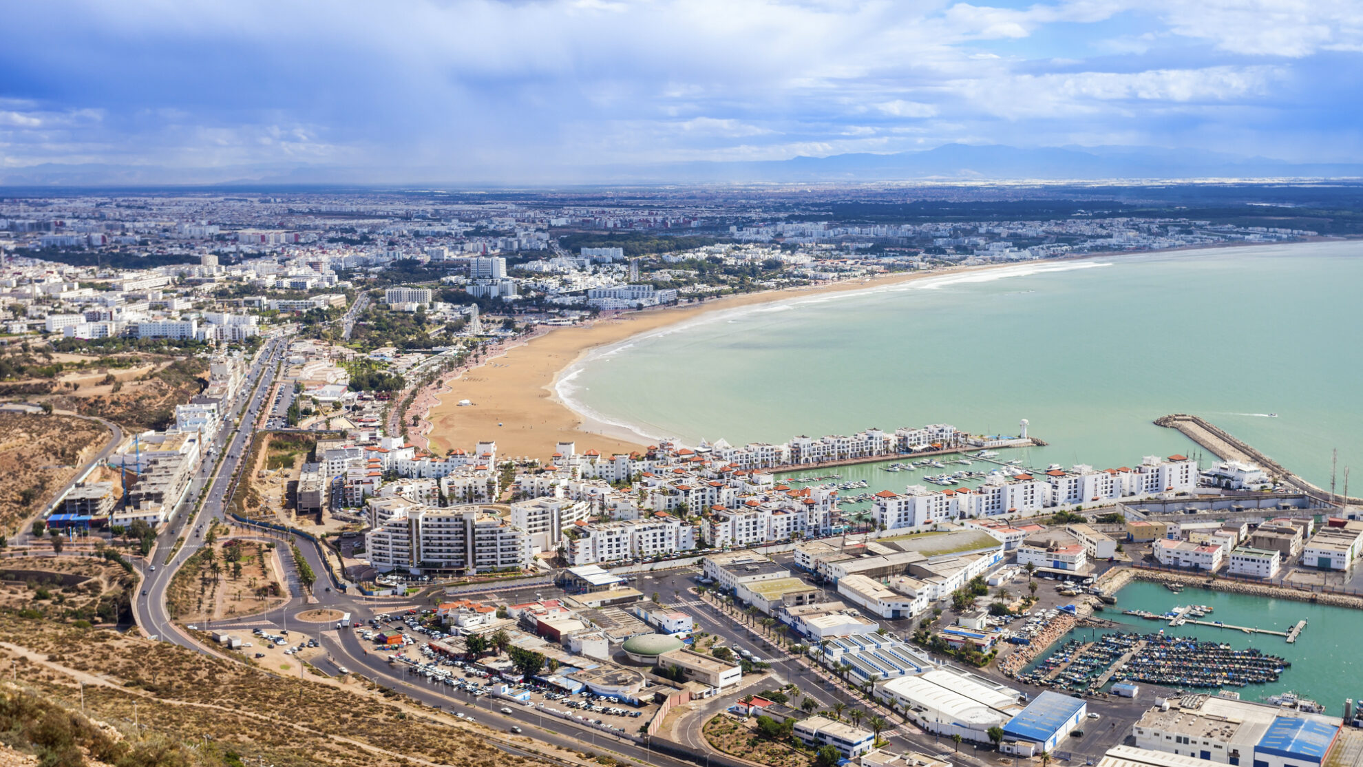 Stadt Agadir, Marokko