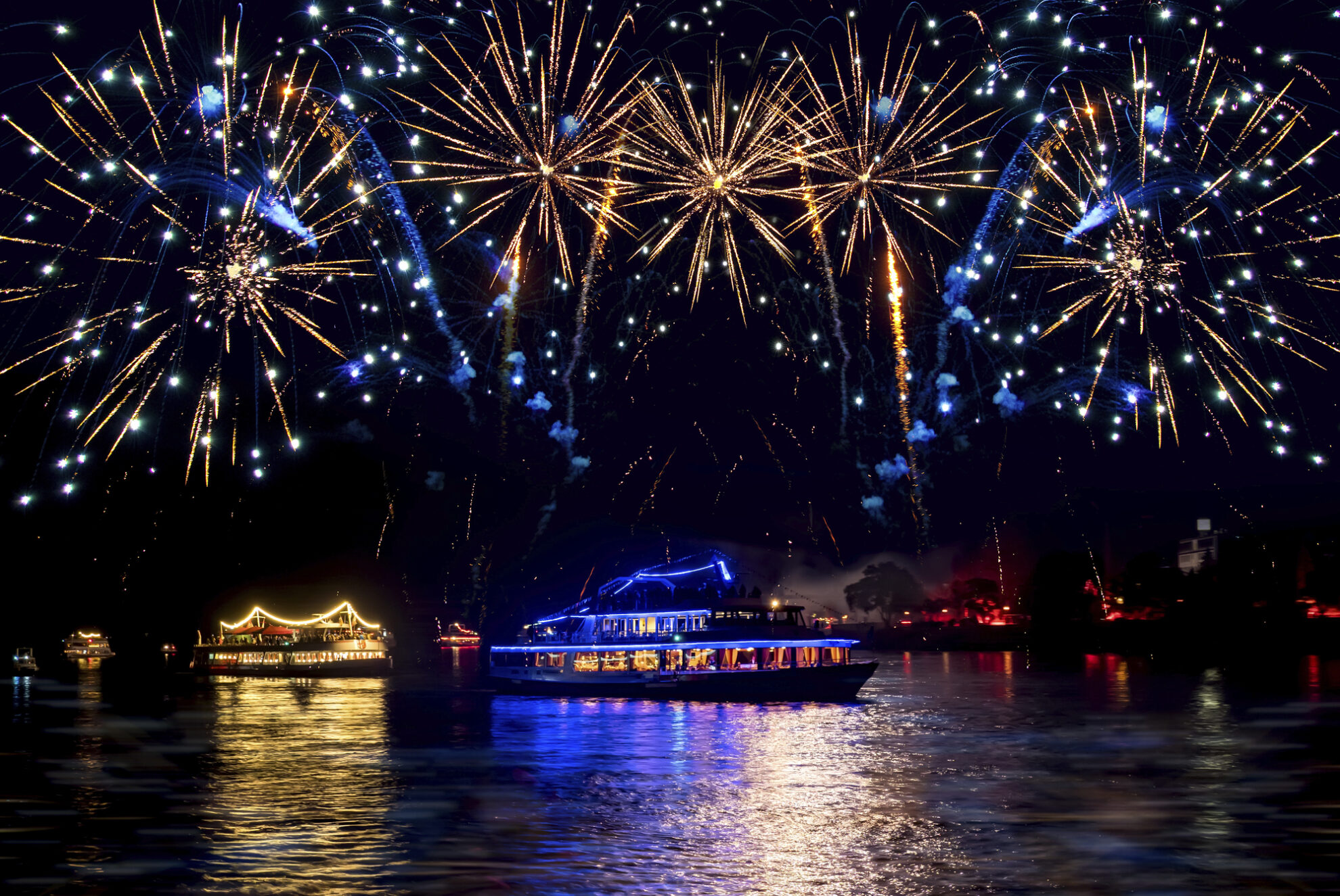 Rhein in Flammen, Deutschland