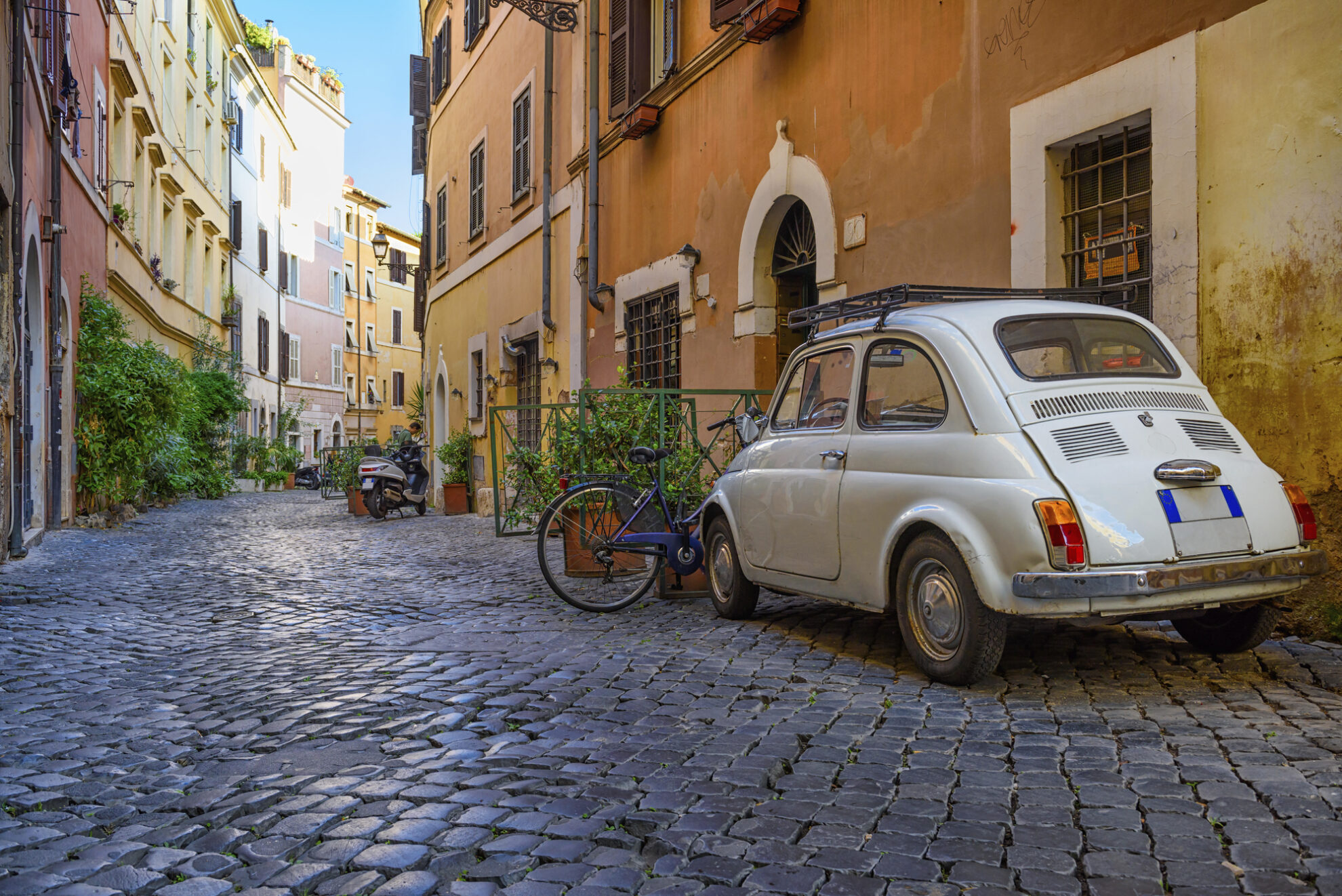Altstadt in Rom, Italien