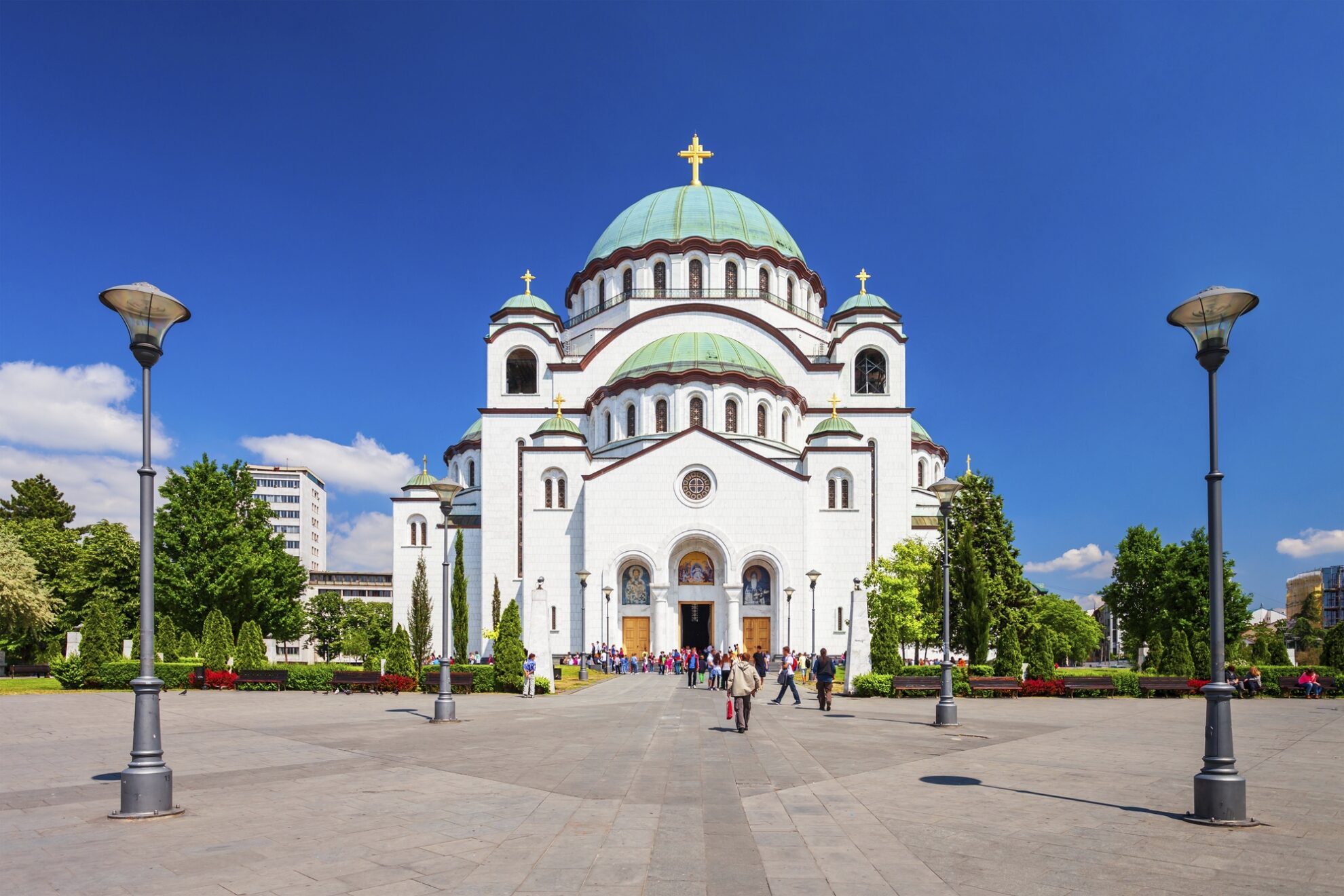 Belgrad, Sava Kathedrale, Serbien