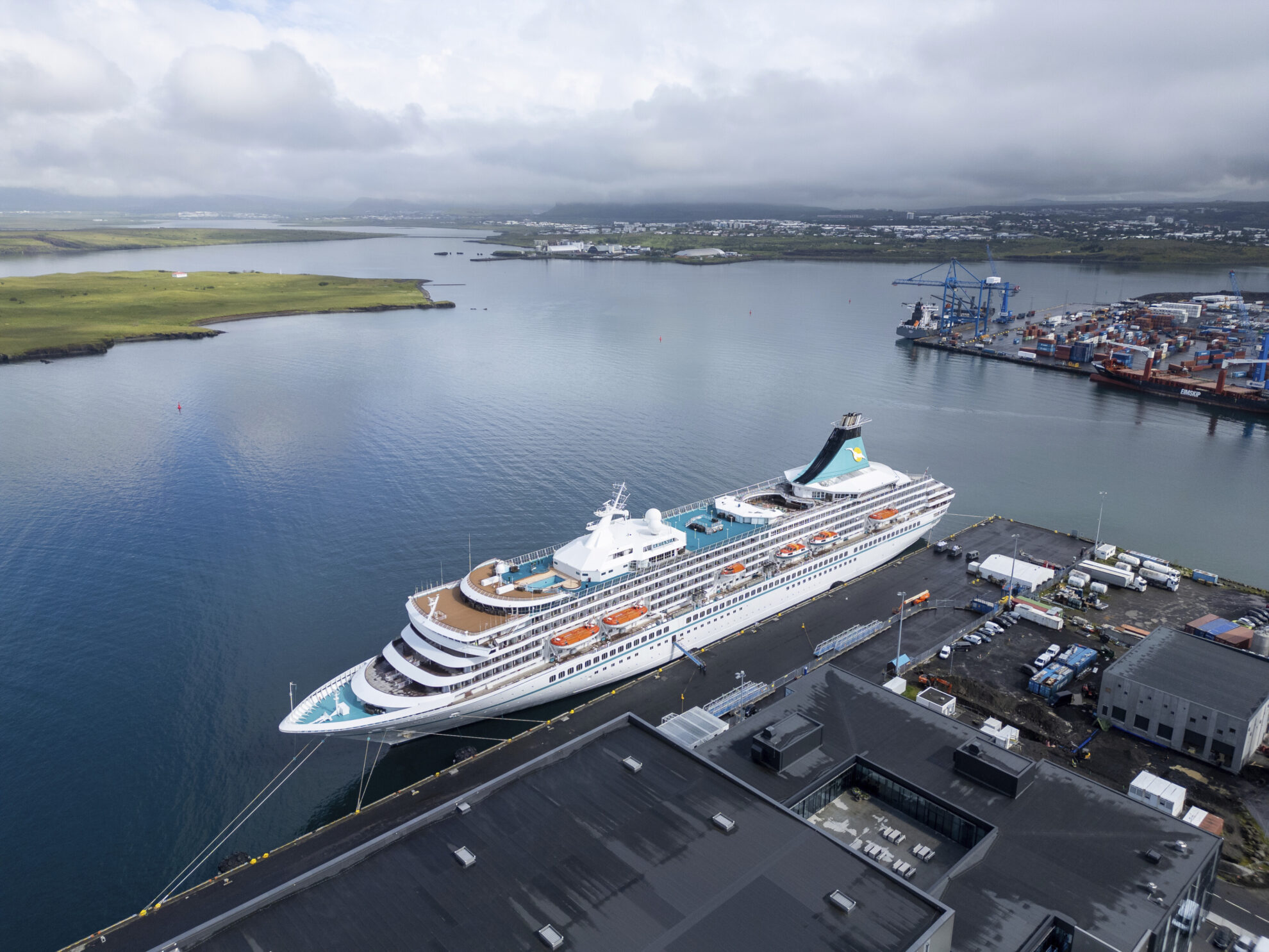 MS Artania in Reykjavik