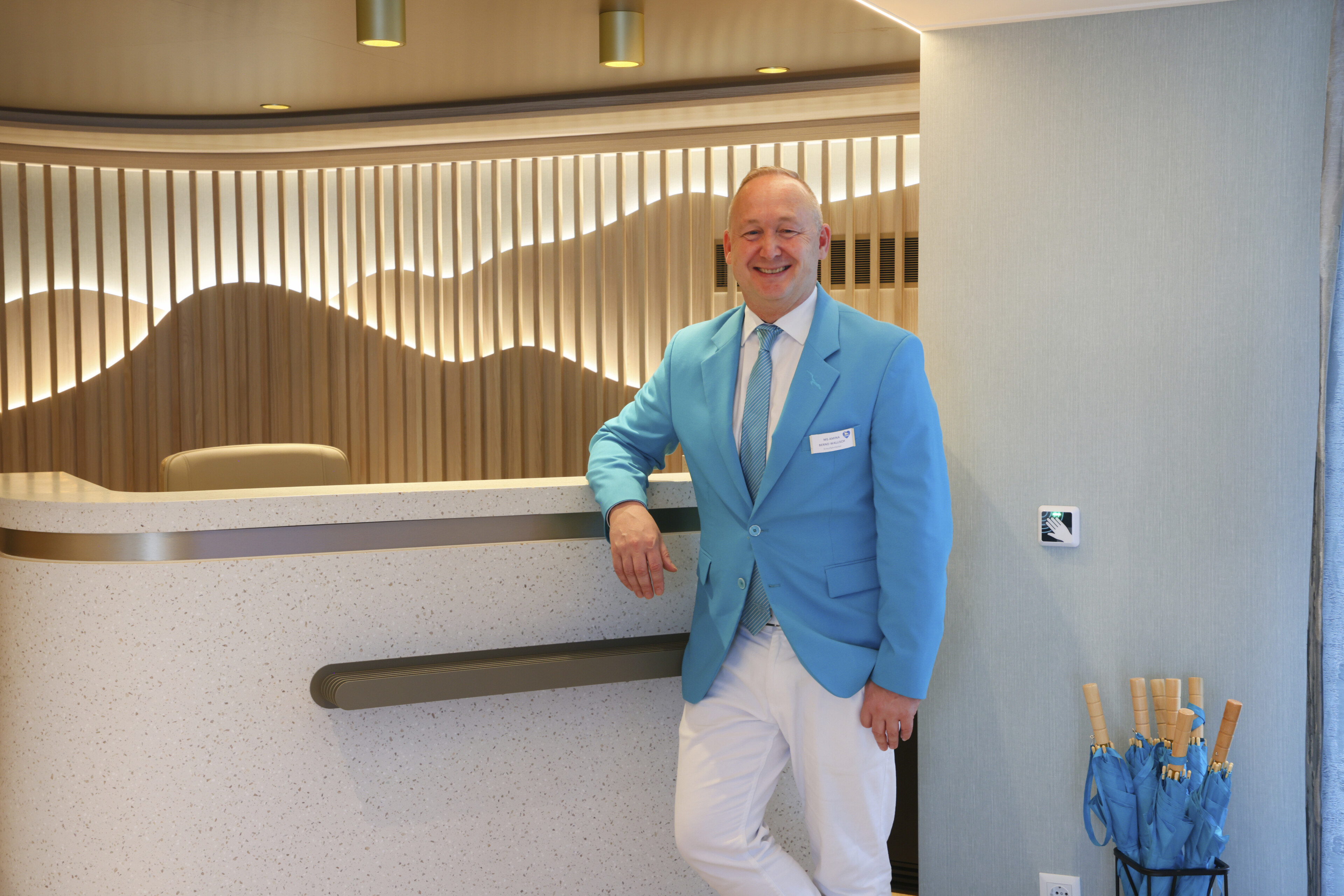 Kreuzfahrtleiter Bernd Wallisch