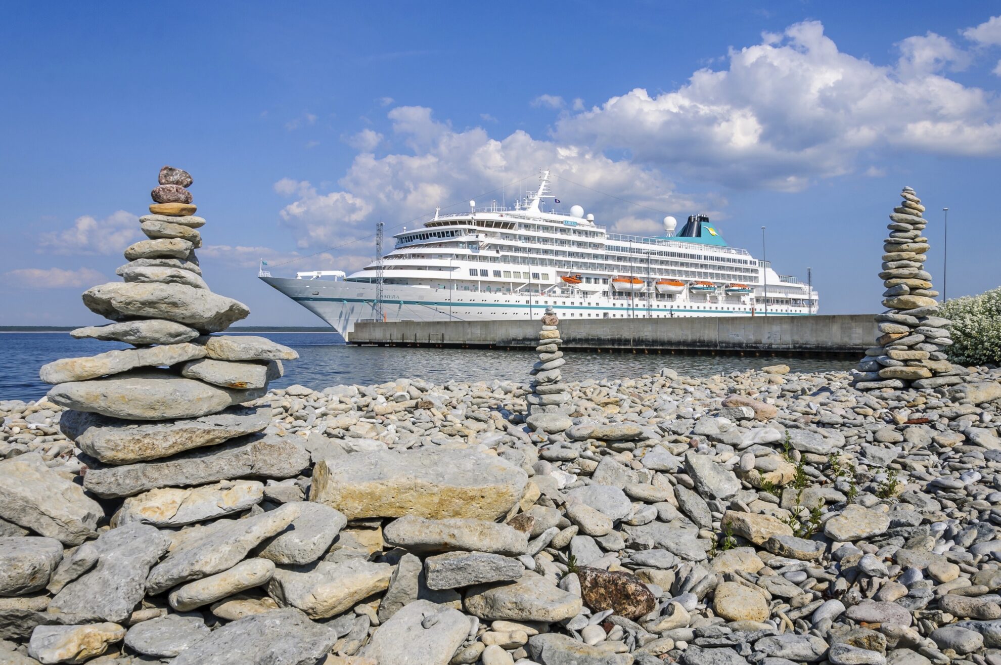 MS Amera in Saaremaa