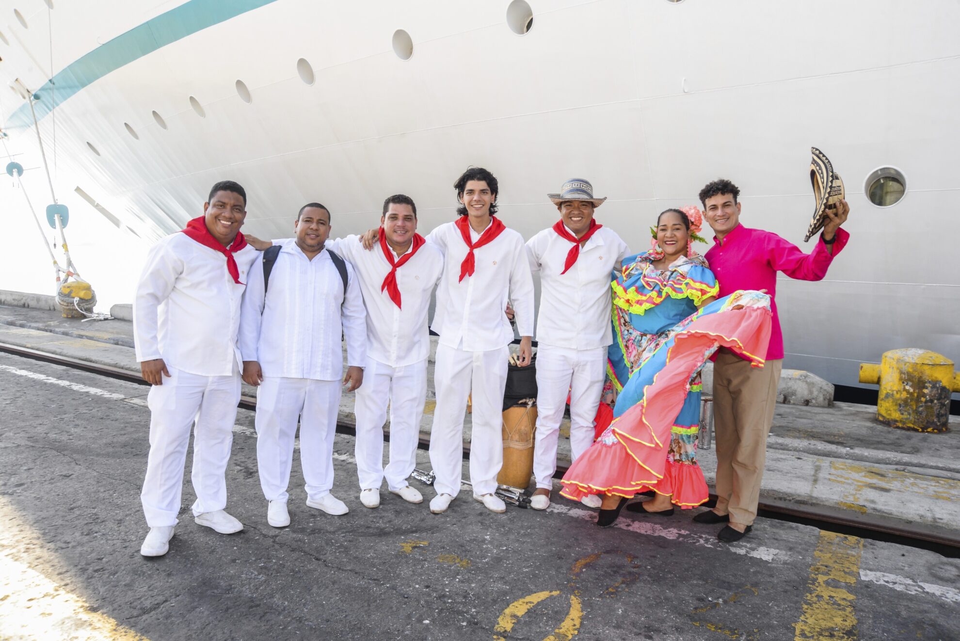 Empfang in Santa Marta
