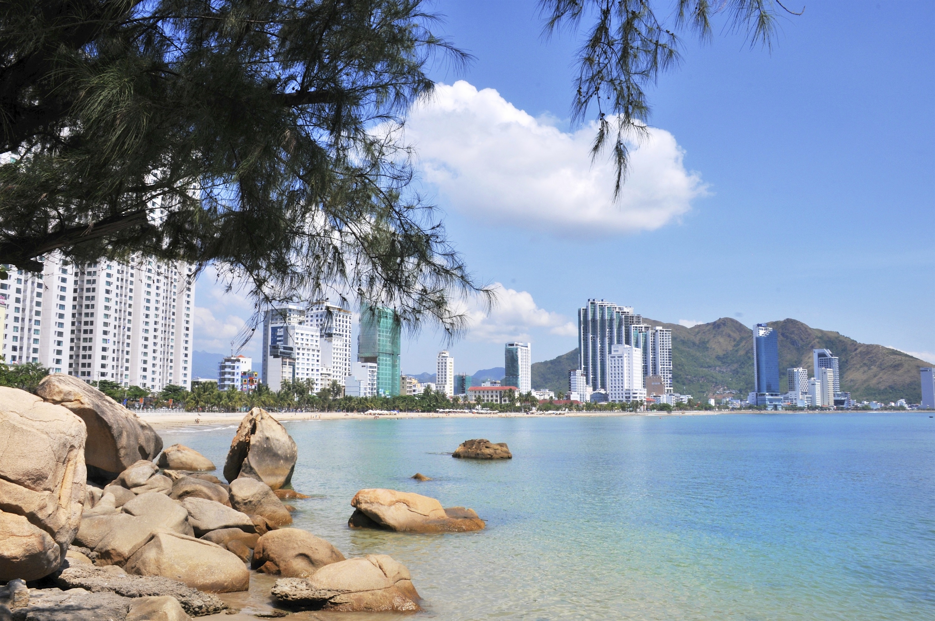 Panorama von Nha Trang, Vietnam