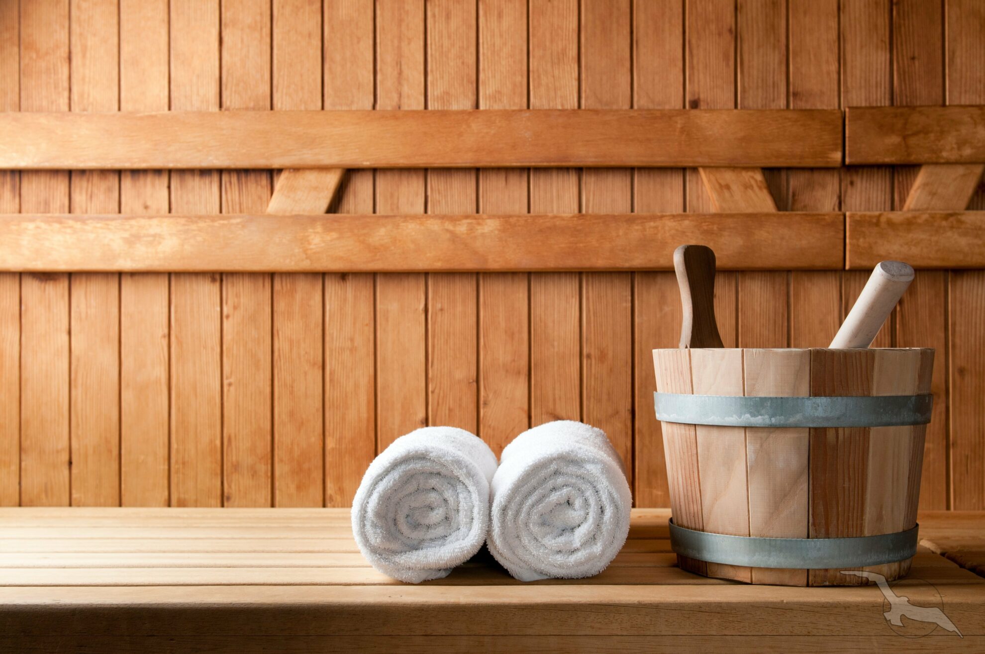 Sauna, Handtücher, Aufguss