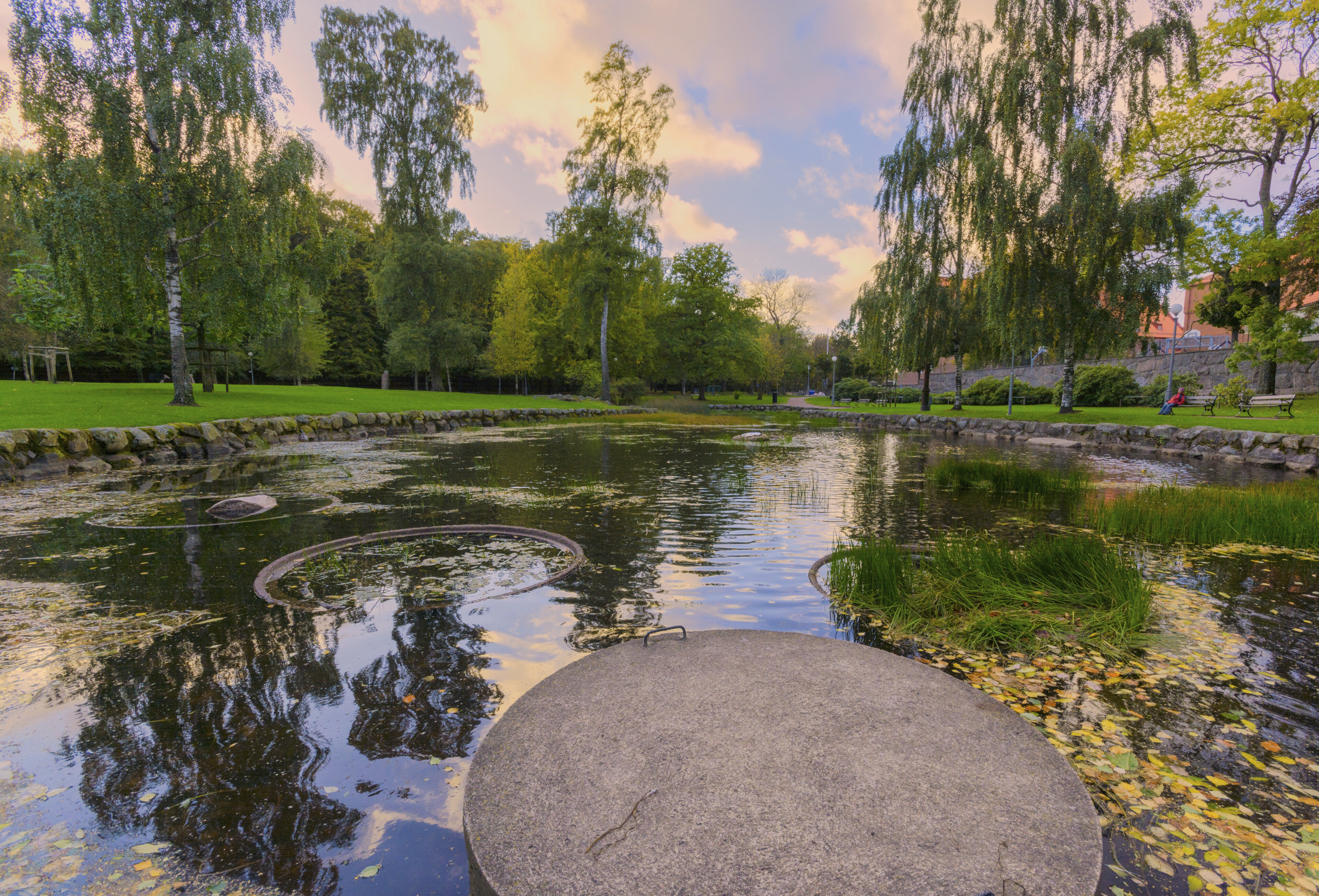Park in Göteborg, Schweden