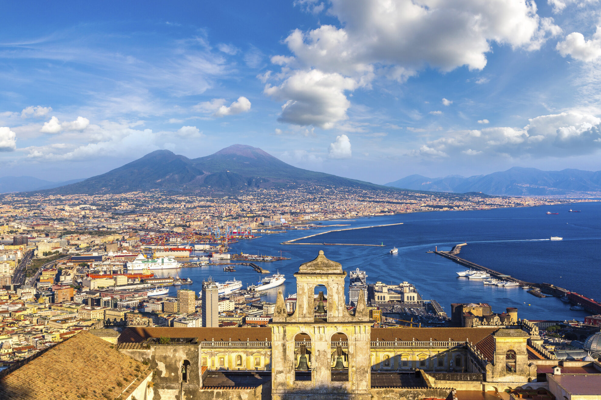 Vesuvius Berg in Neapel, Italien