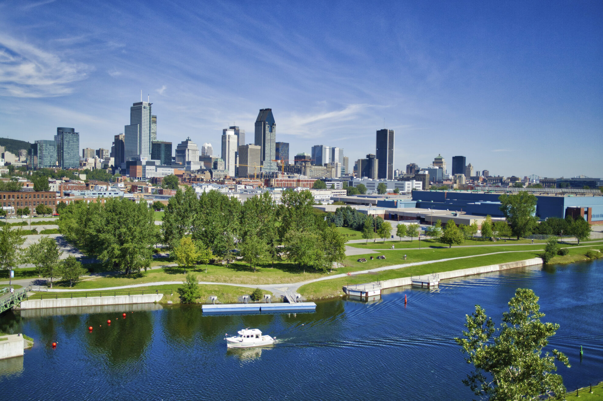 Skyline von Montreal, Kanada