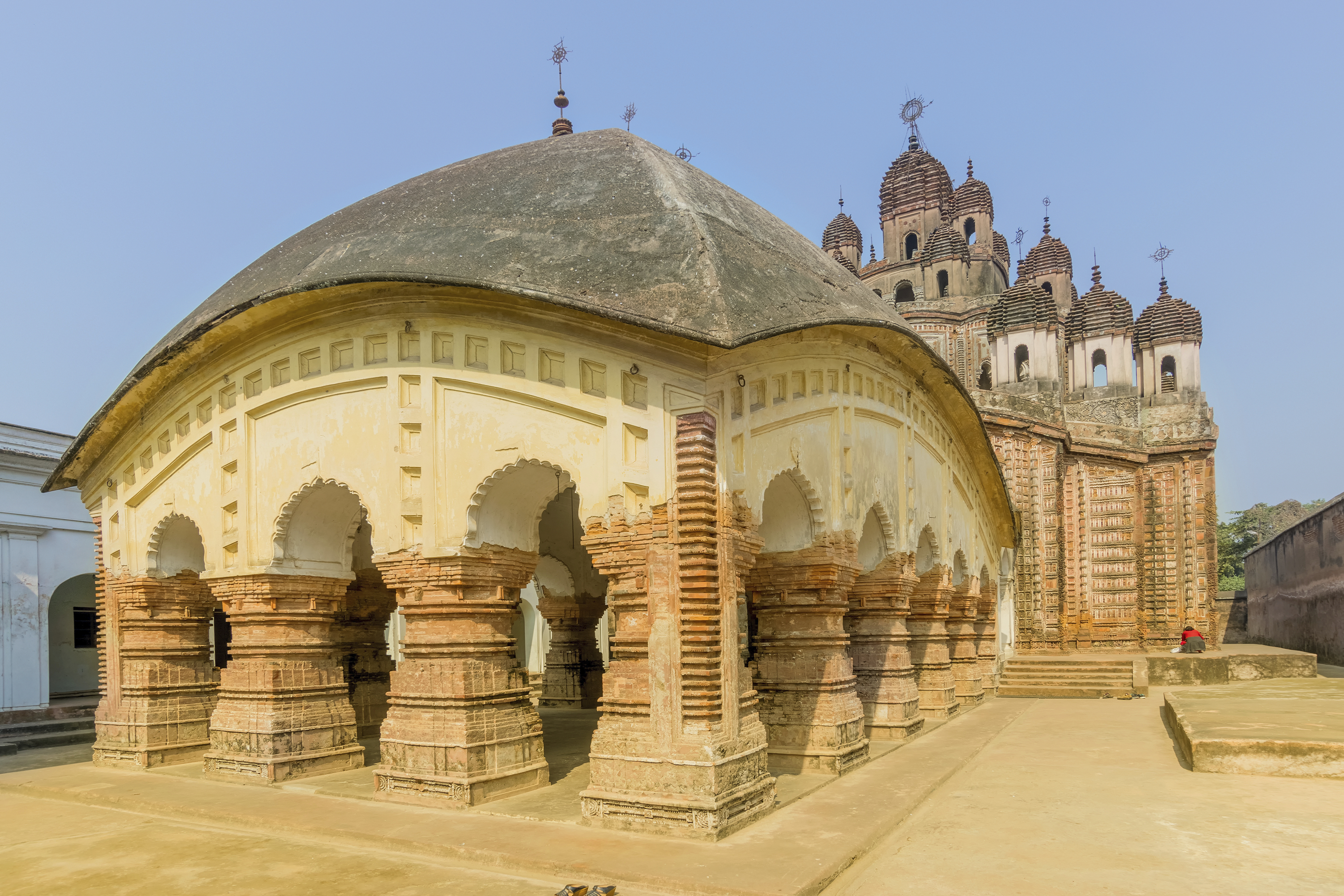 Tempel in Kalna, Indien