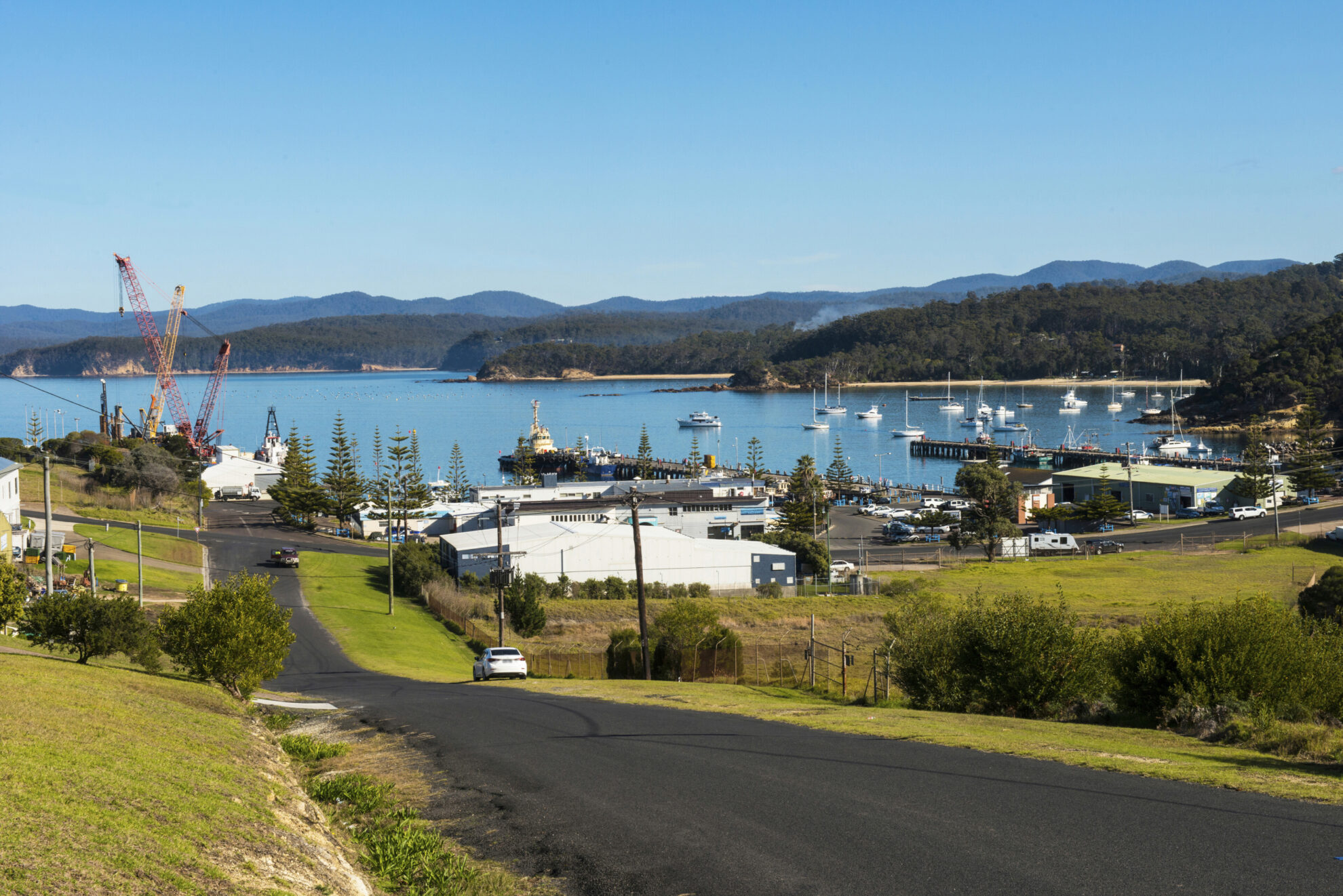 Hafen von Eden in Australien
