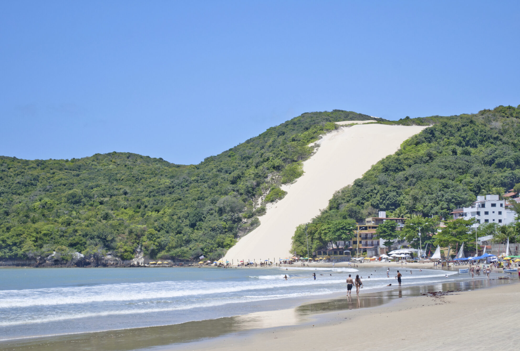 Praia da Ponta Negra, Brasilien