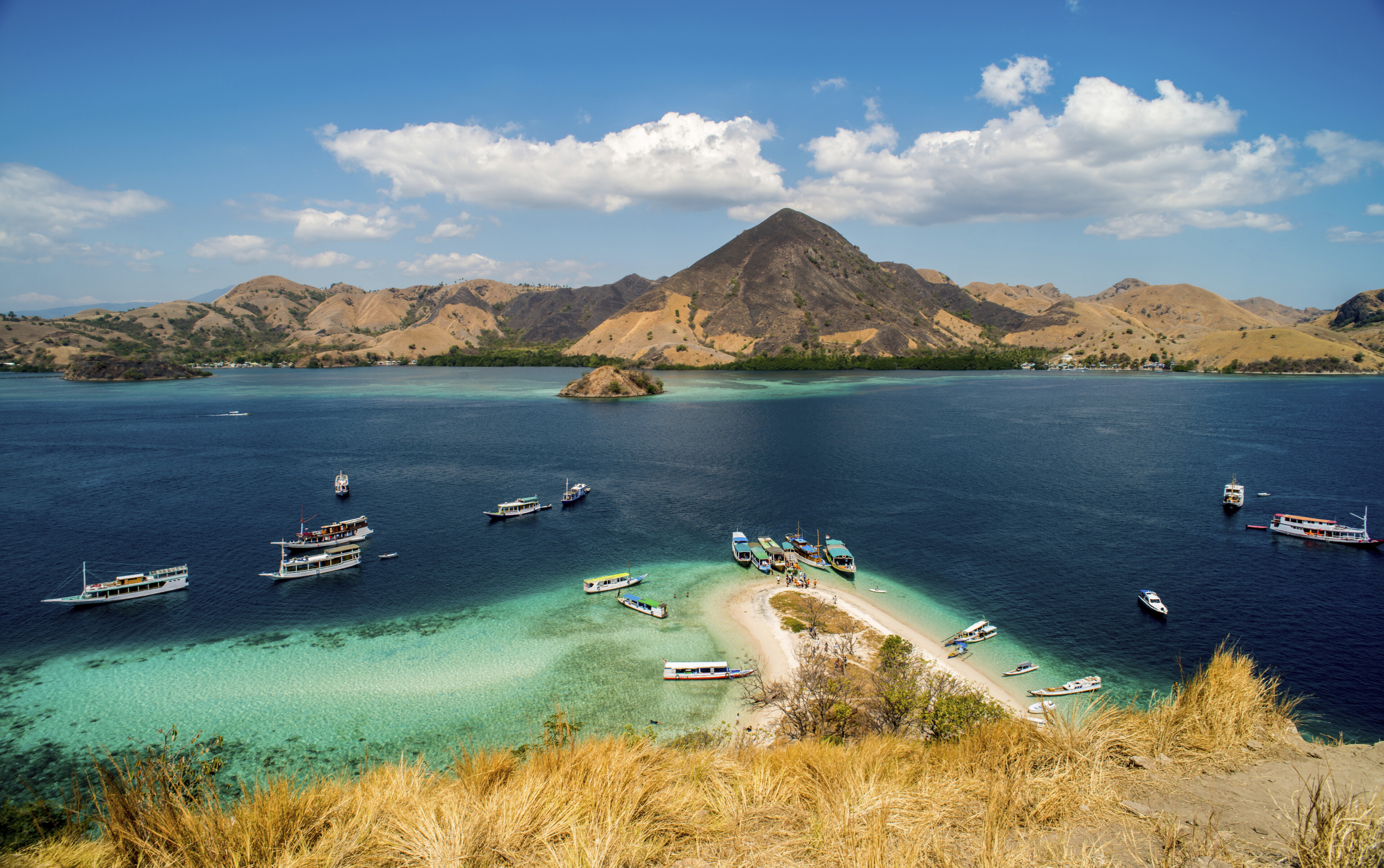 Kueste von Komodo, Indonesien