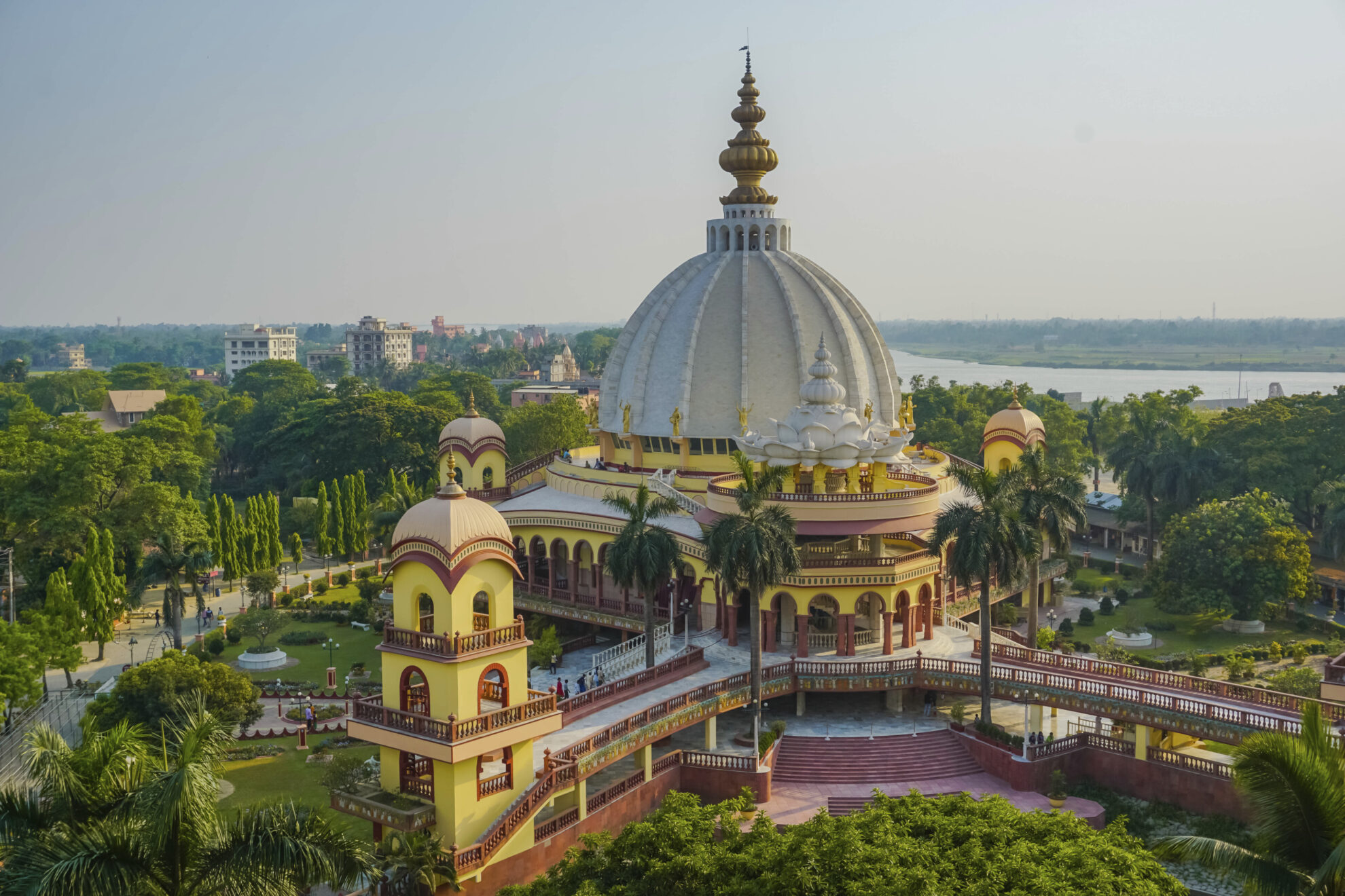 Samadhi Mandir Dom in Mayapur, Indien