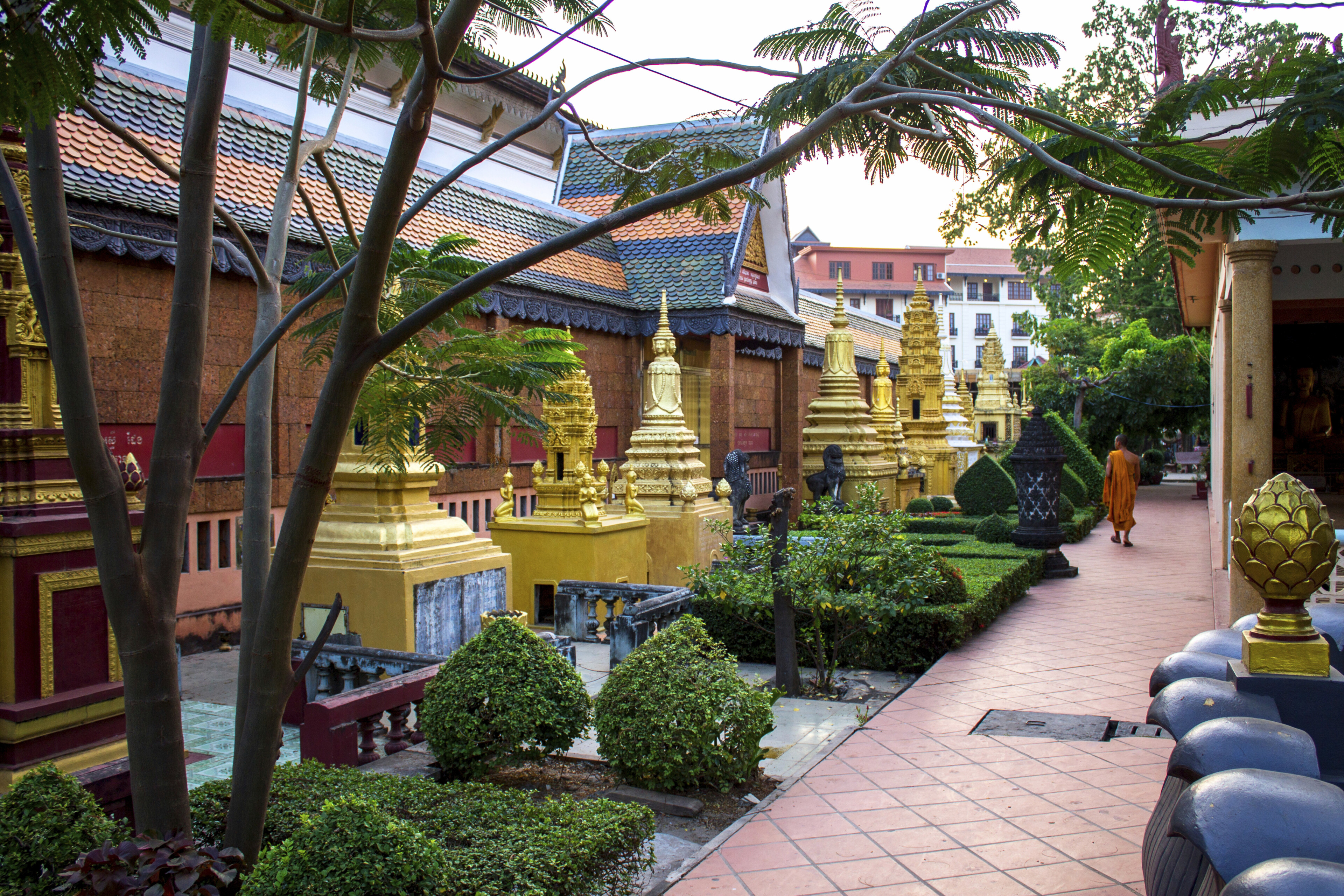 Tempel Wat Preah Prom Rath, Kambodscha