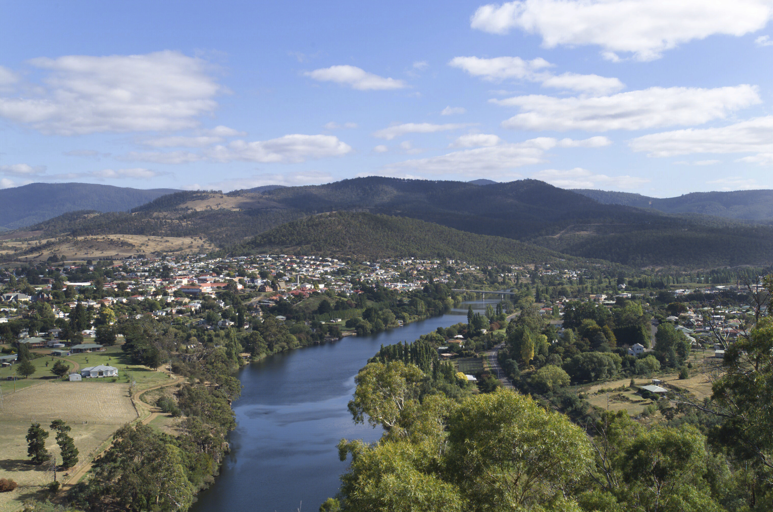 Luftansicht von Norfolk, Australien