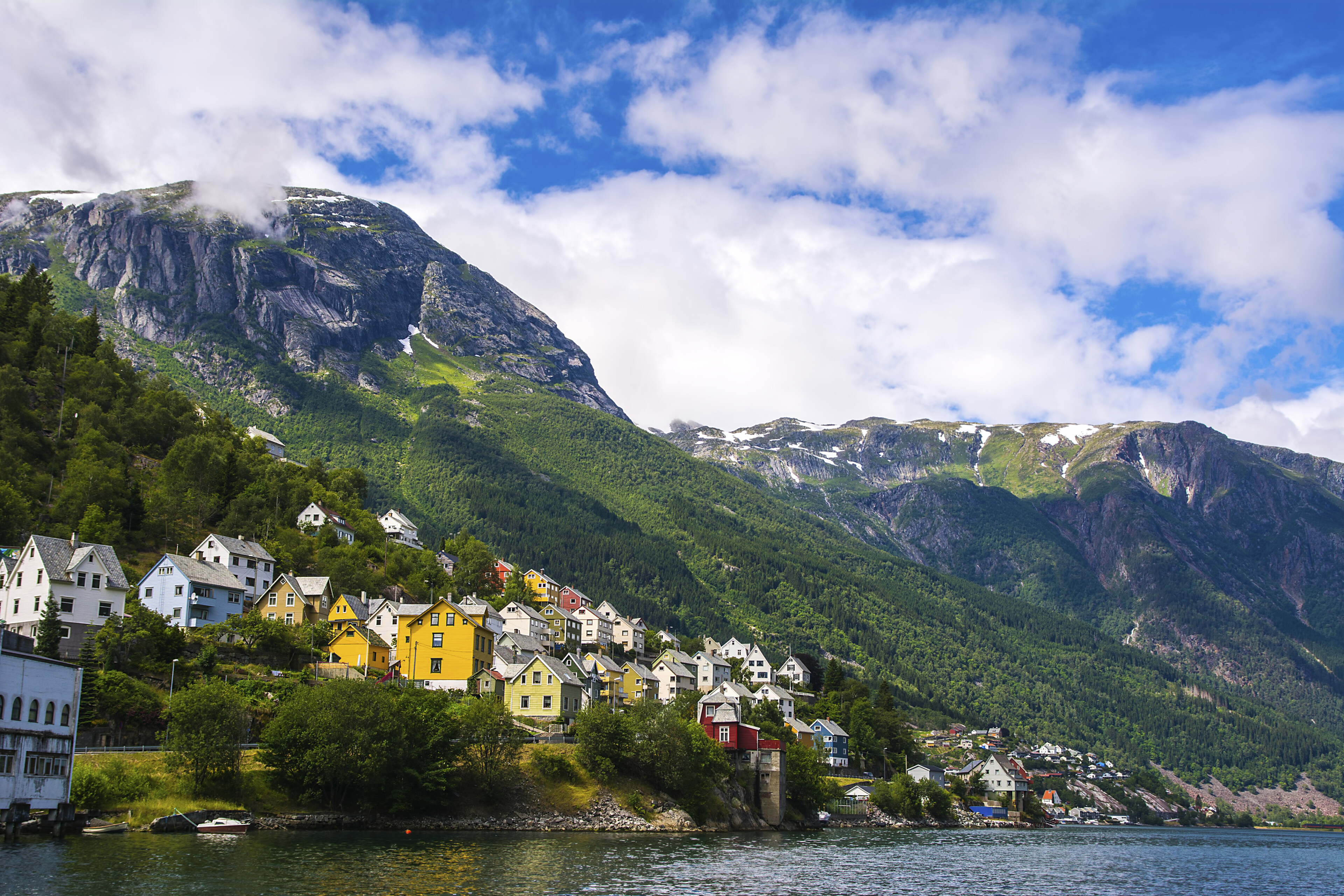 Kueste von Odda, Norwegen