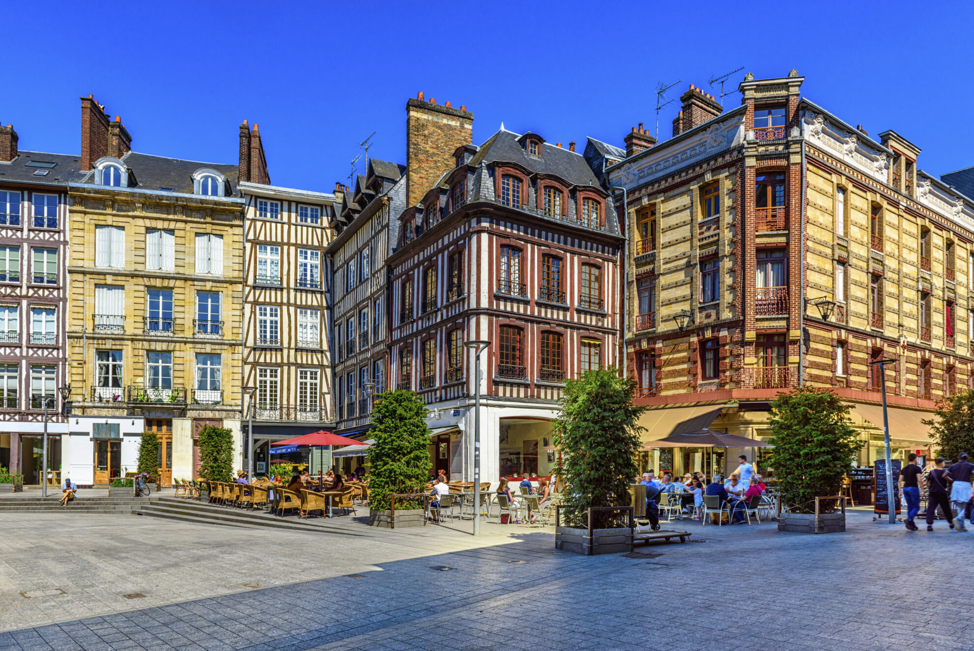 Rouen Stadtzentrum