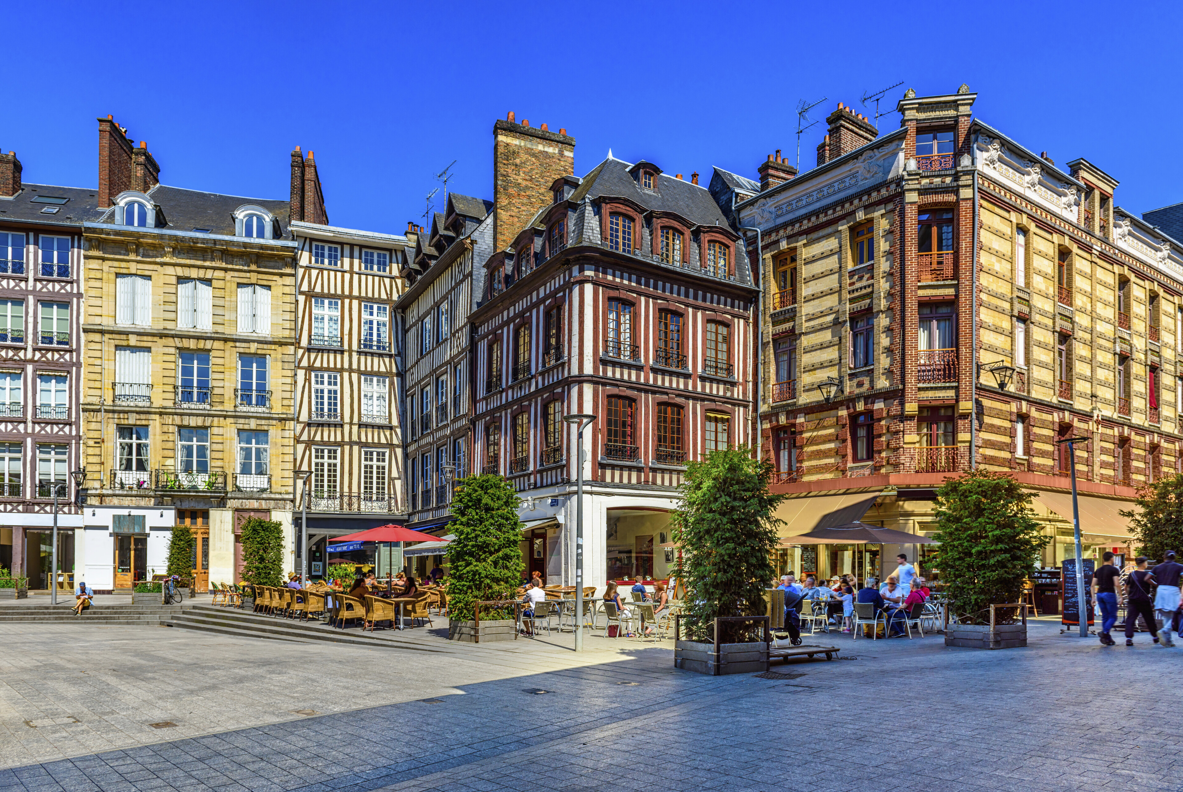Rouen Stadtzentrum