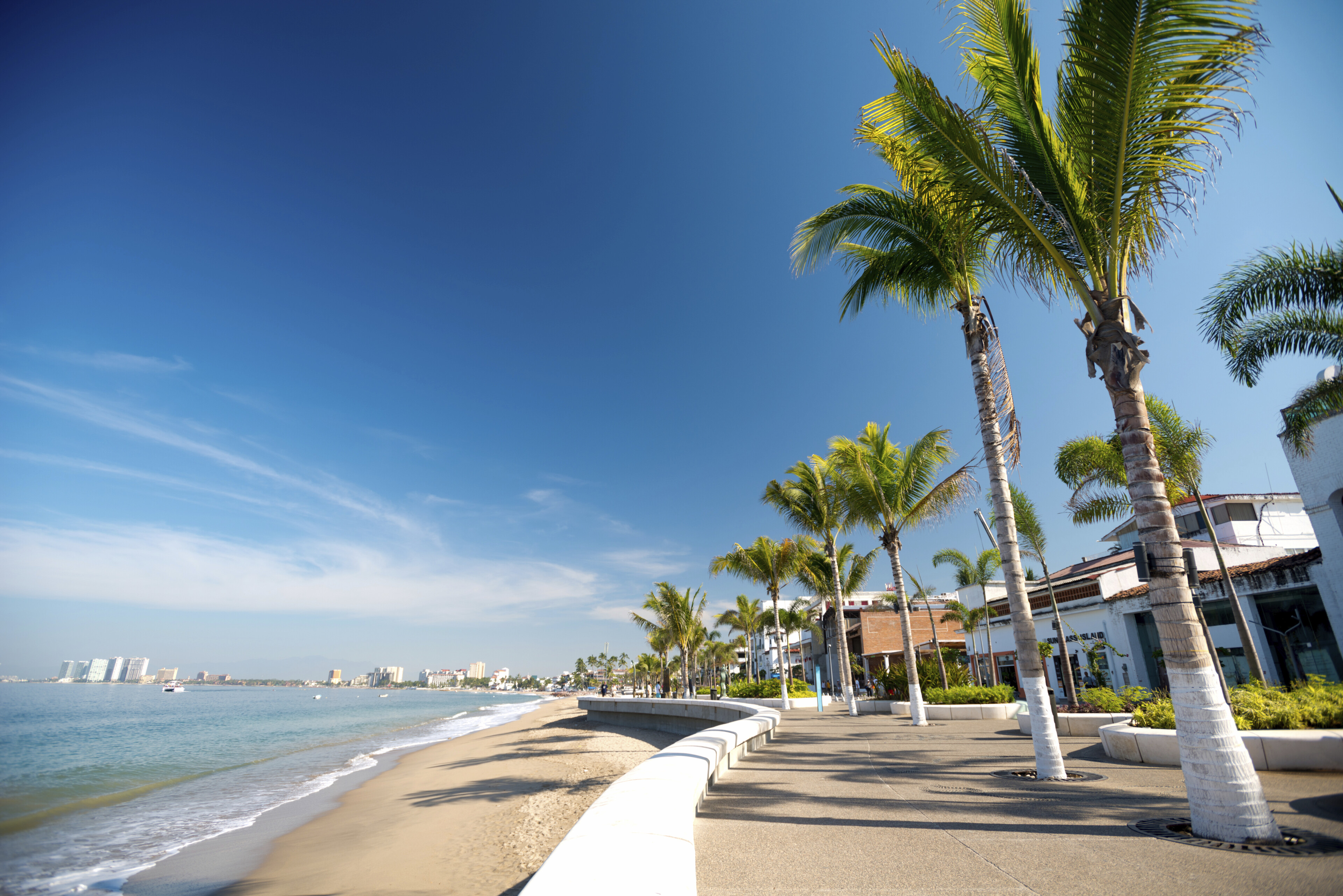 Jalisco Malecon in Puerto Vallarta, Mexiko