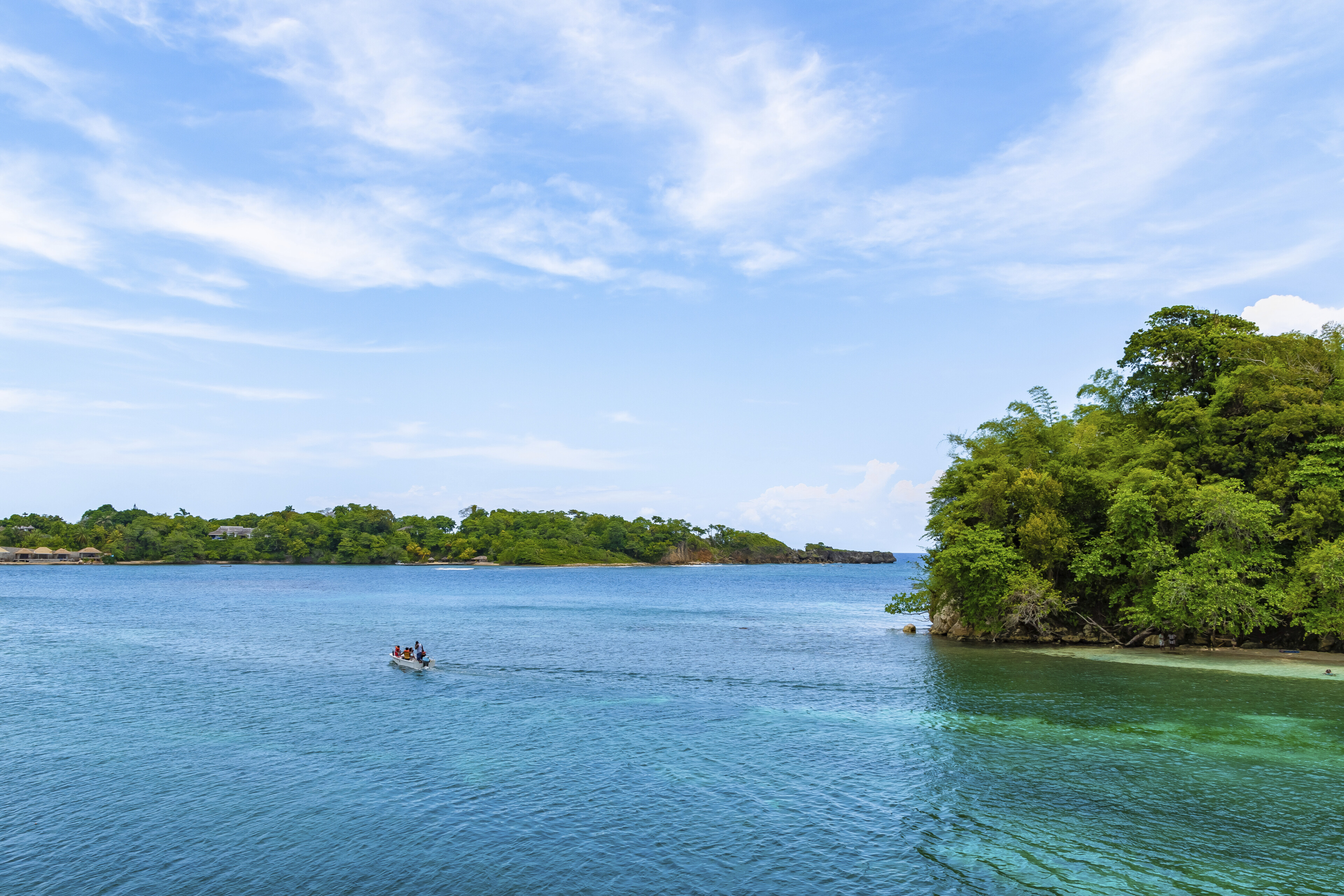 Meer in Port Antonio, Jamaika