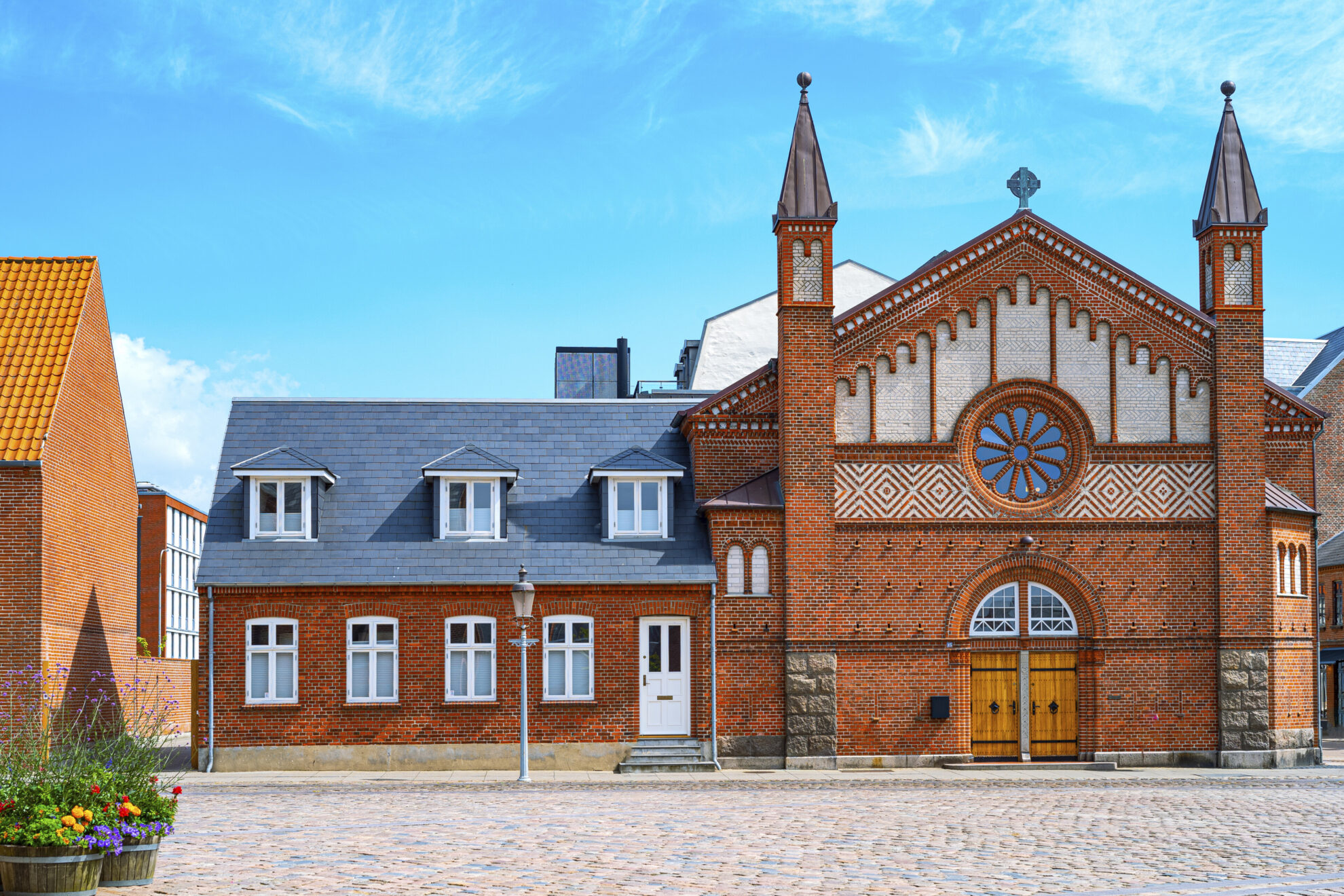 Kirche in Esbjerg, Daenemark