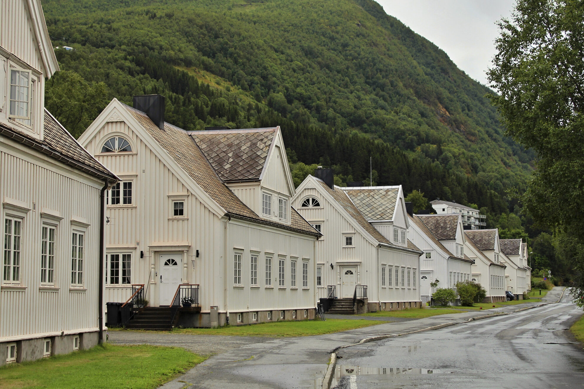 Historische Gebäude in Narvik