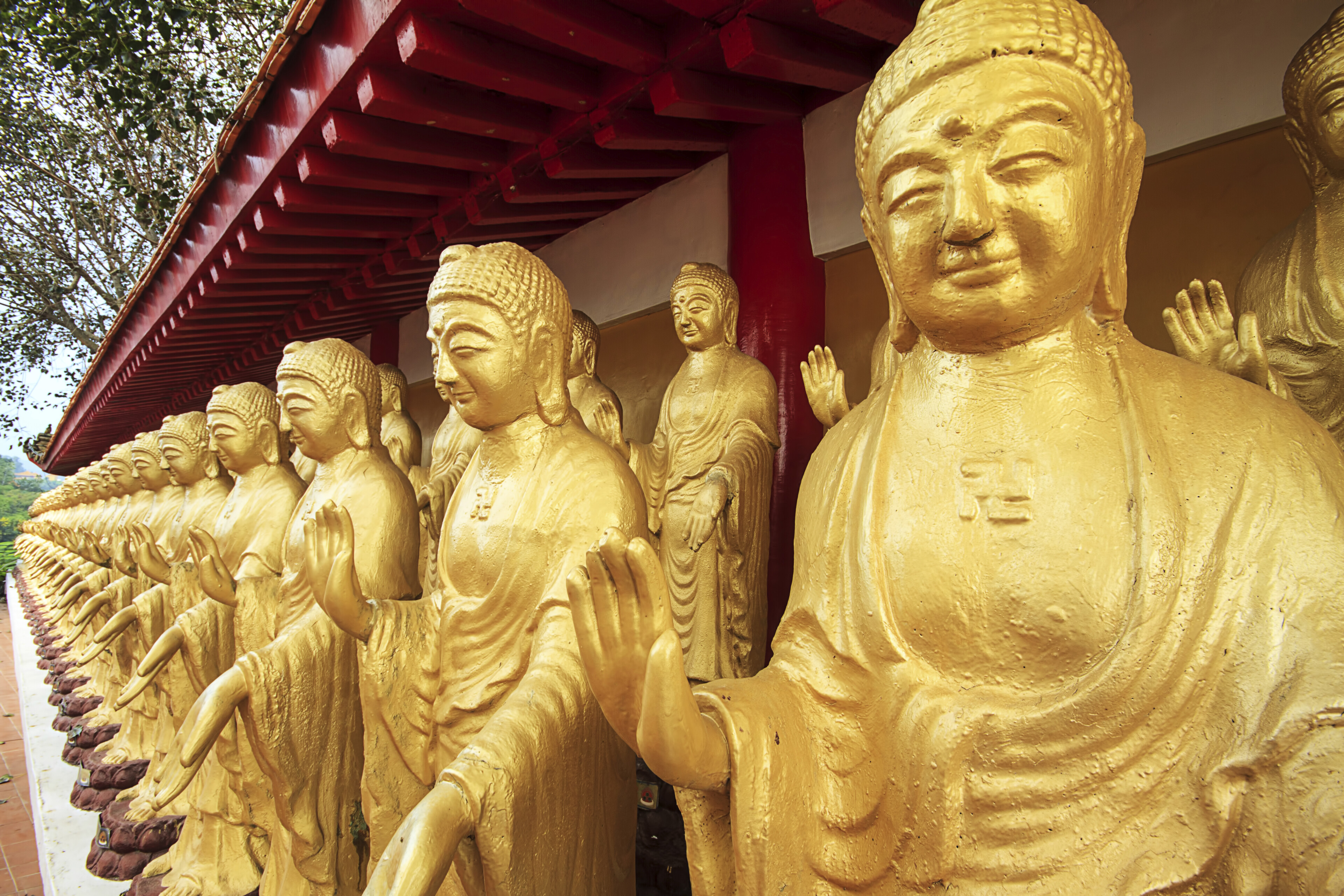 Chinesisch-buddhistischen Orden "Fo Guang Shan" in der Nähe von Kaohsiung, Taiwan