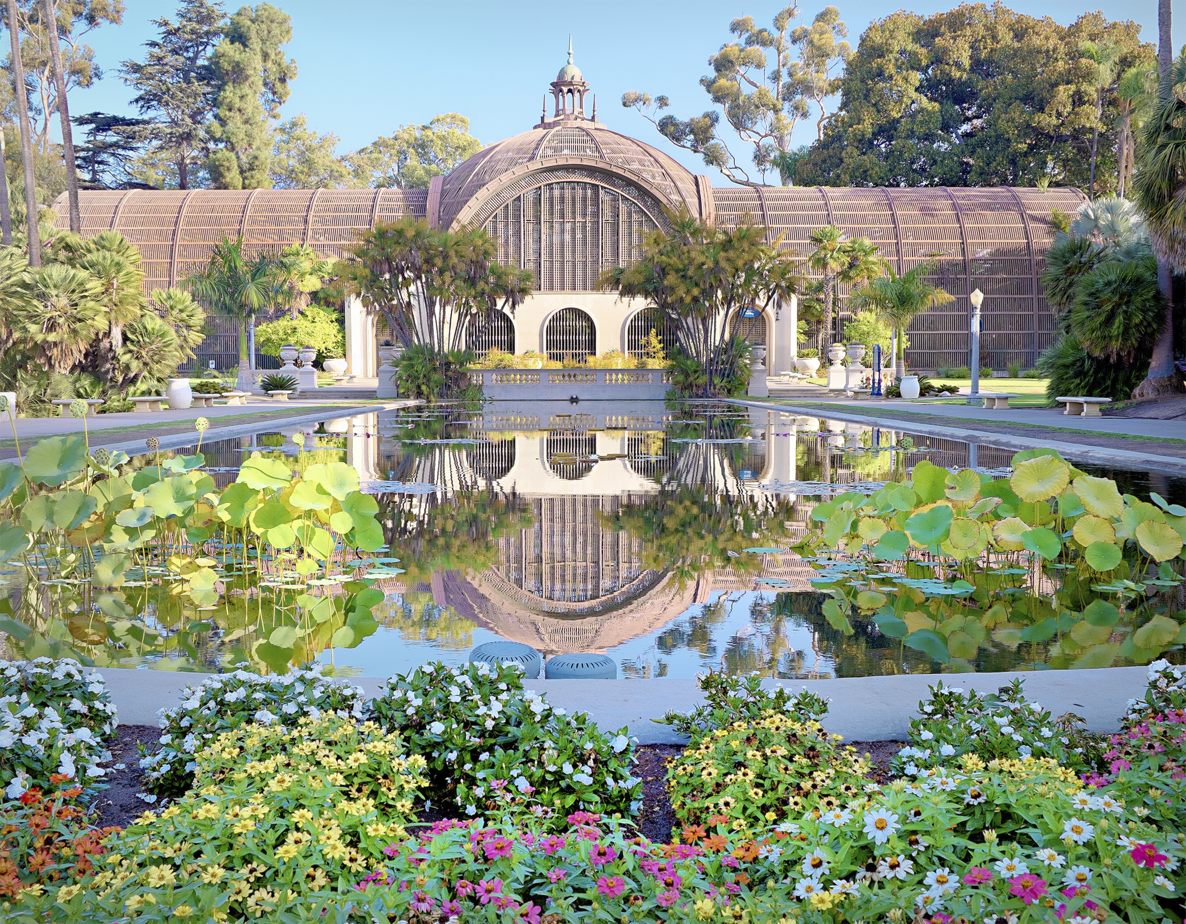 Gewächshaus im Balboa Park in San Diego, USA