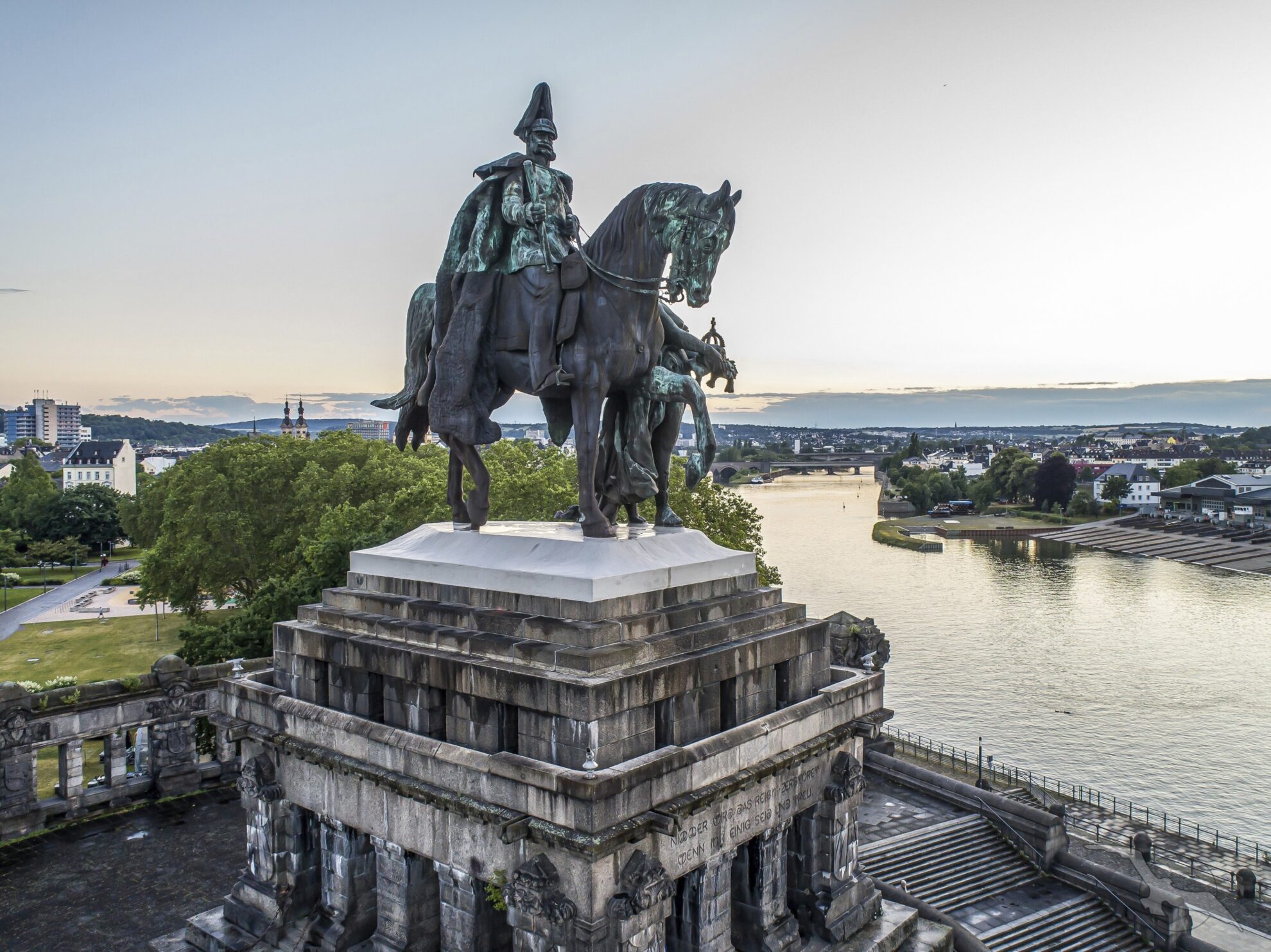 Koblenz, Deutsches Eck