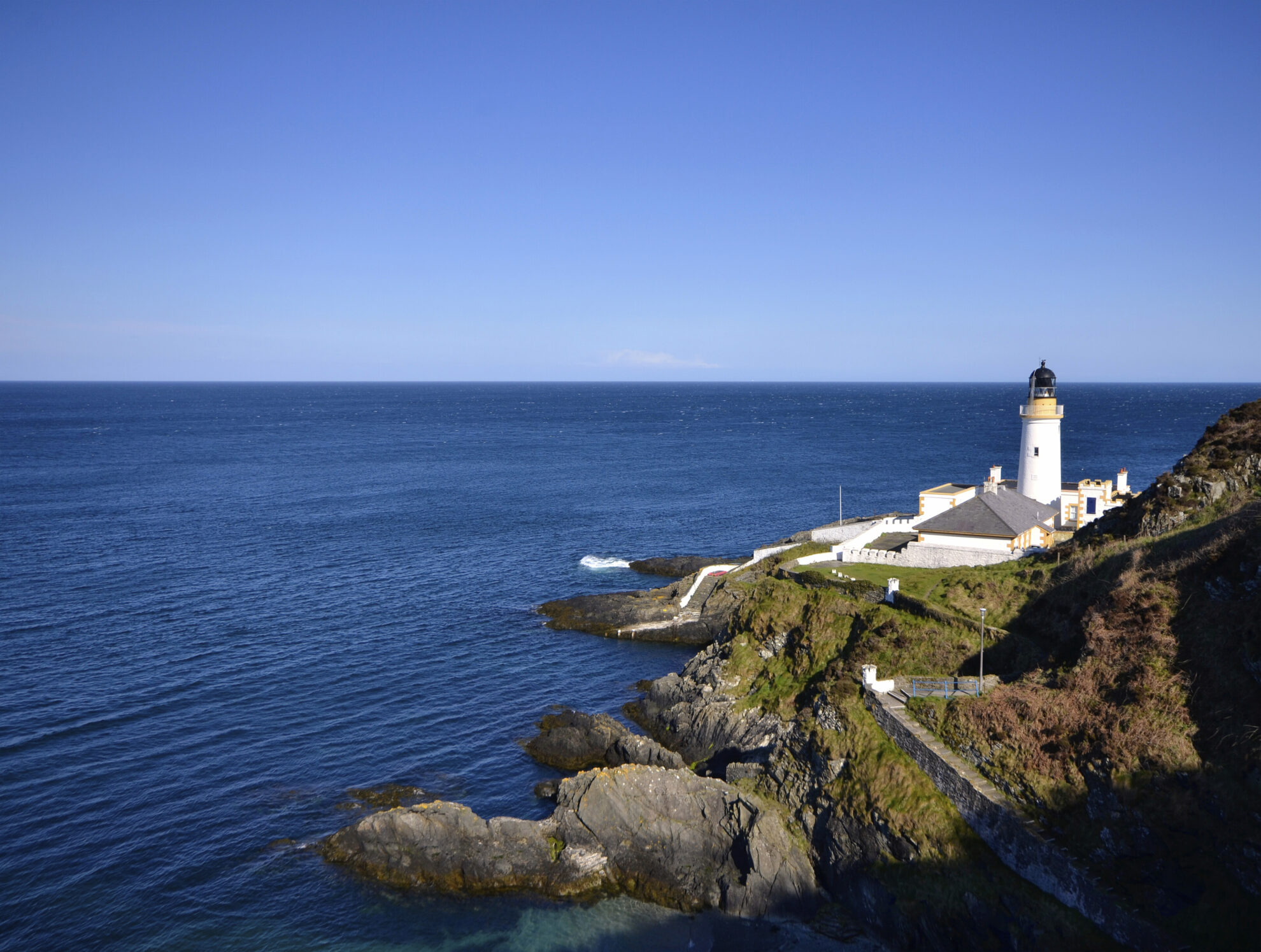 Leuchtturm von Douglas auf der Isle of man, Irland