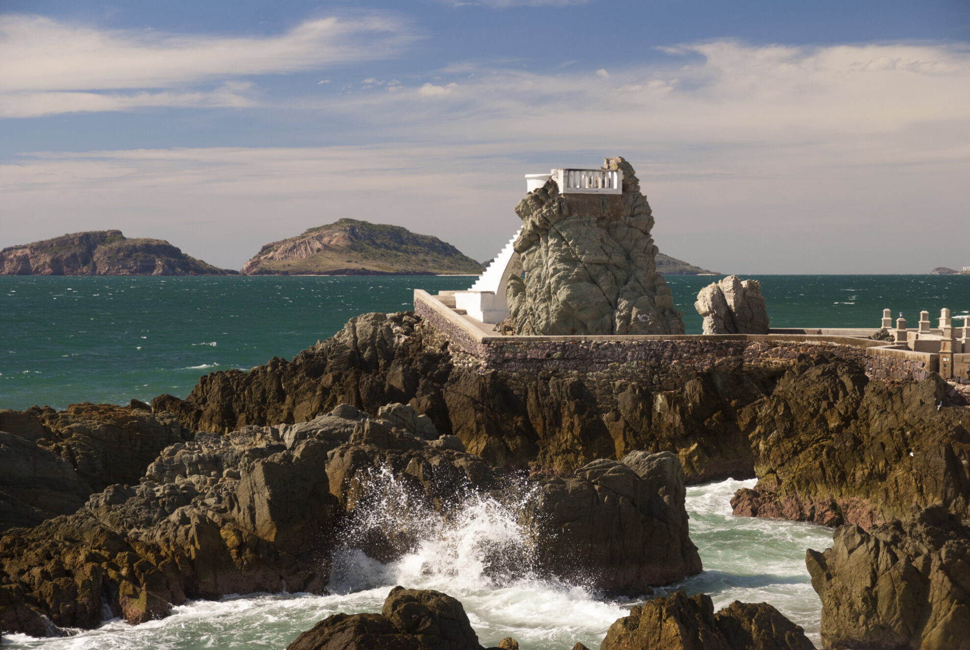 Felsen an der Küste von Mazatlán, Mexiko