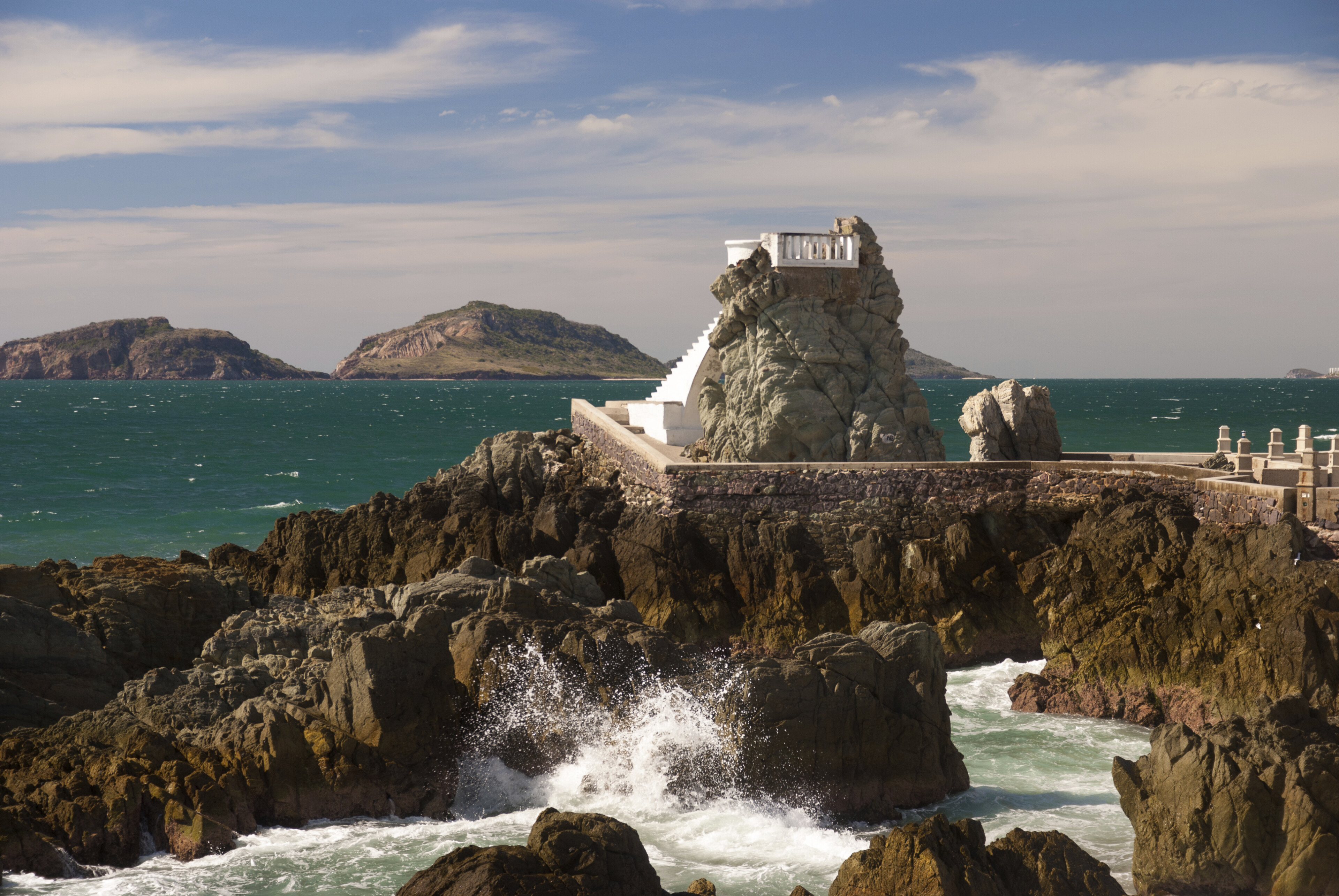Felsen an der Küste von Mazatlán, Mexiko