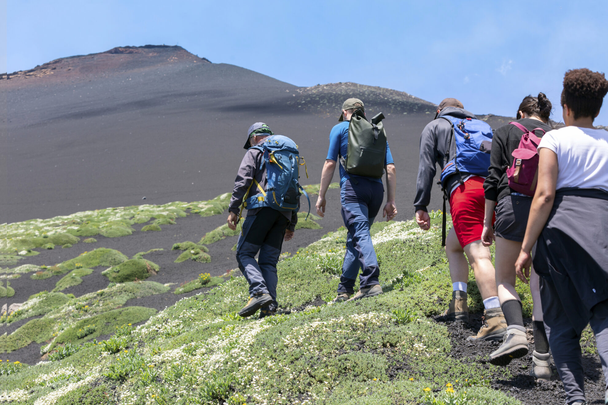 Aetna, Vulkanwanderung