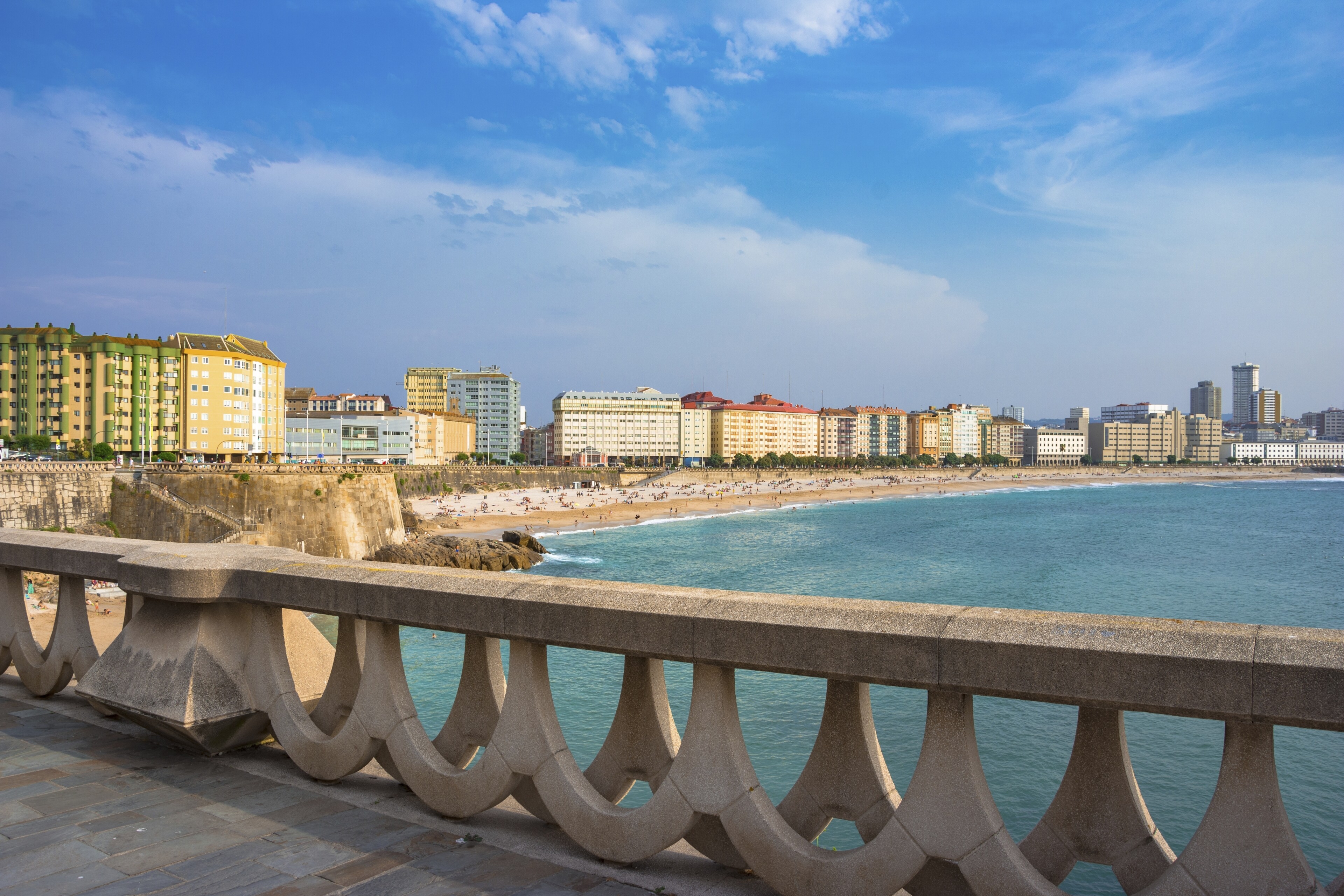 La Coruna, Hafen, Spanien