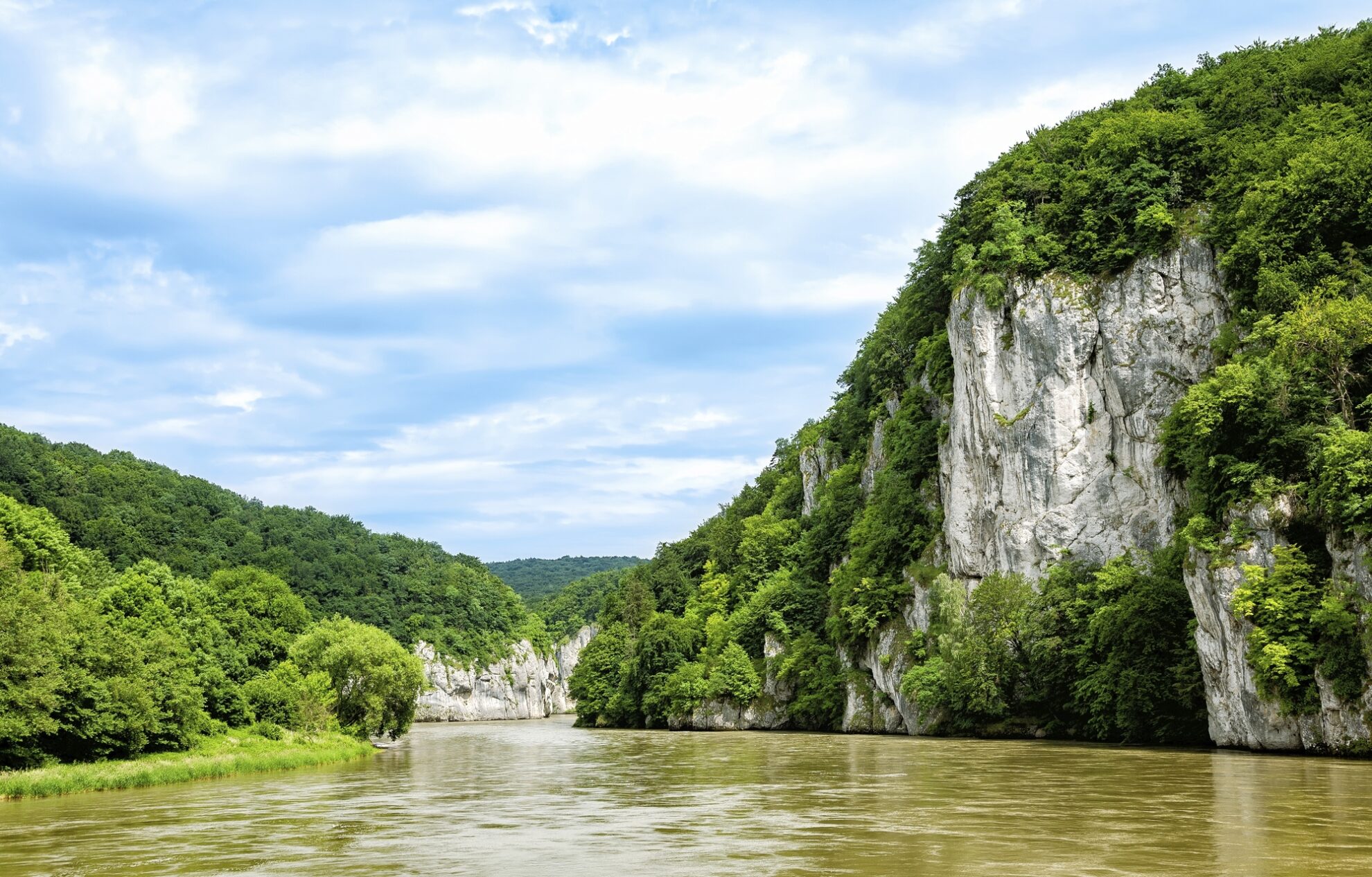 Main-Donau-Kanal bei Kelheim