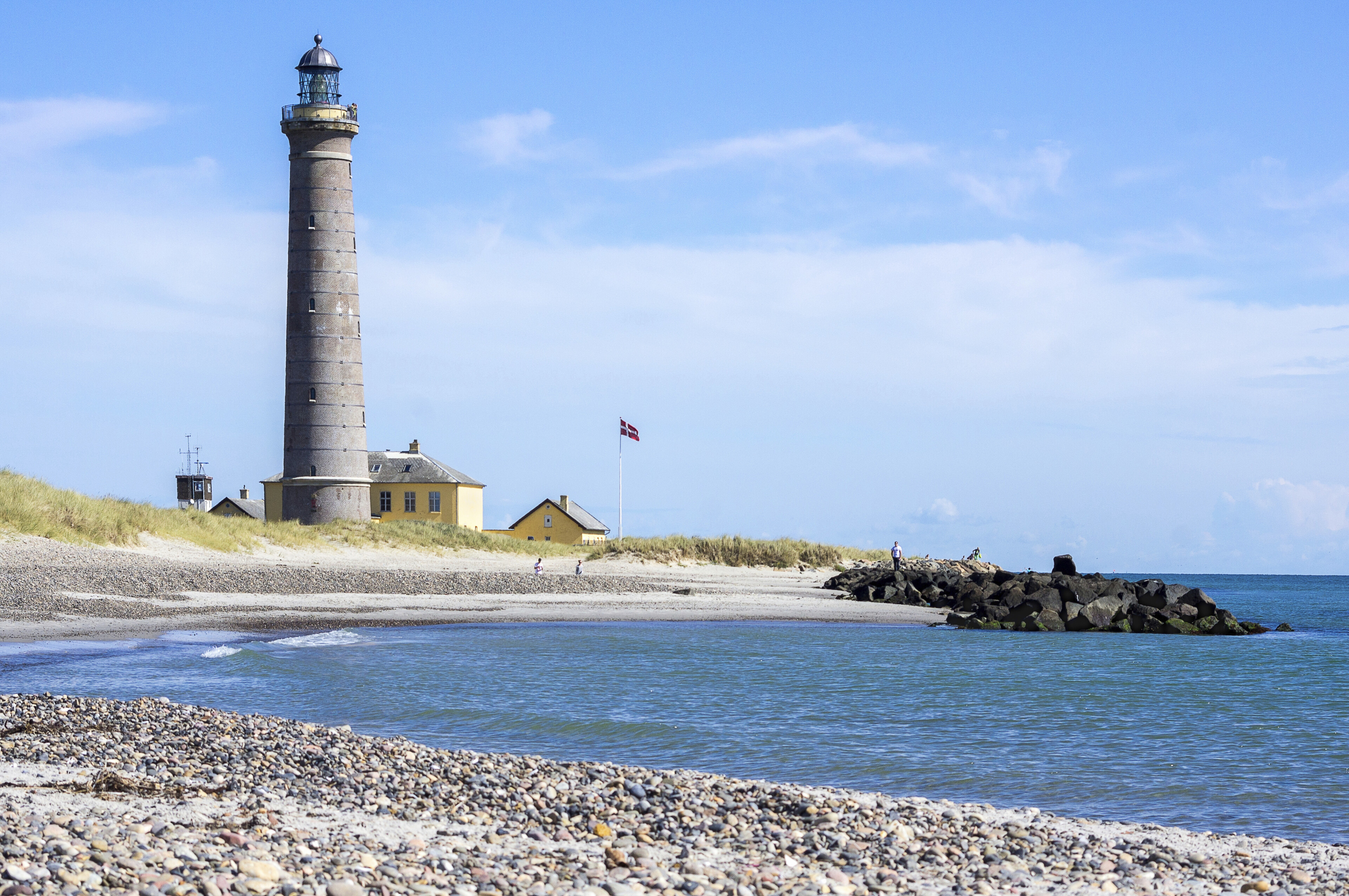 Leuchtturm in Skagen, Dänemark