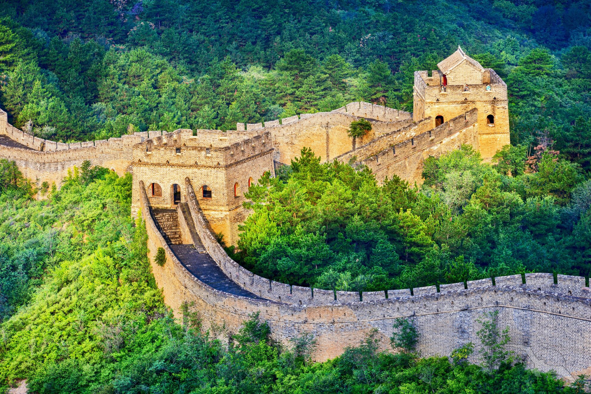 Große Mauer bei Peking, China