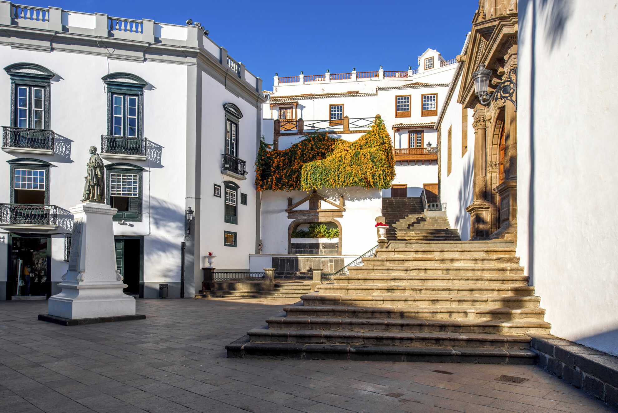 Platz in Santa Cruz de La Palma, Spanien
