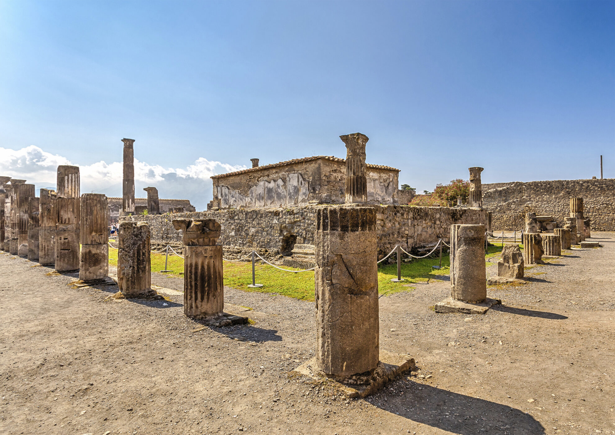Die Ruinen von Pompeii, Italien