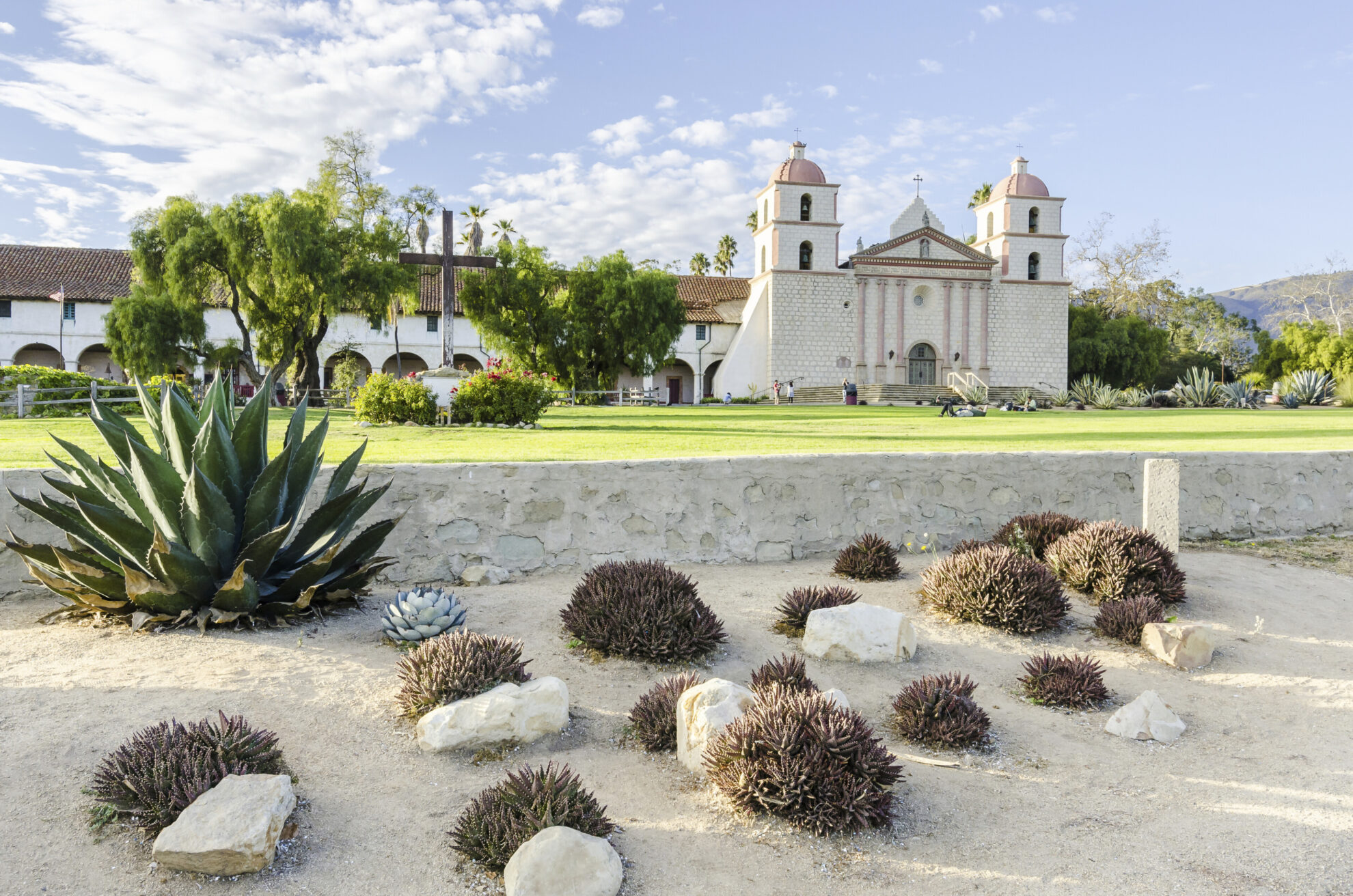 Kirche von Santa Barbara in Kalifornien, USA